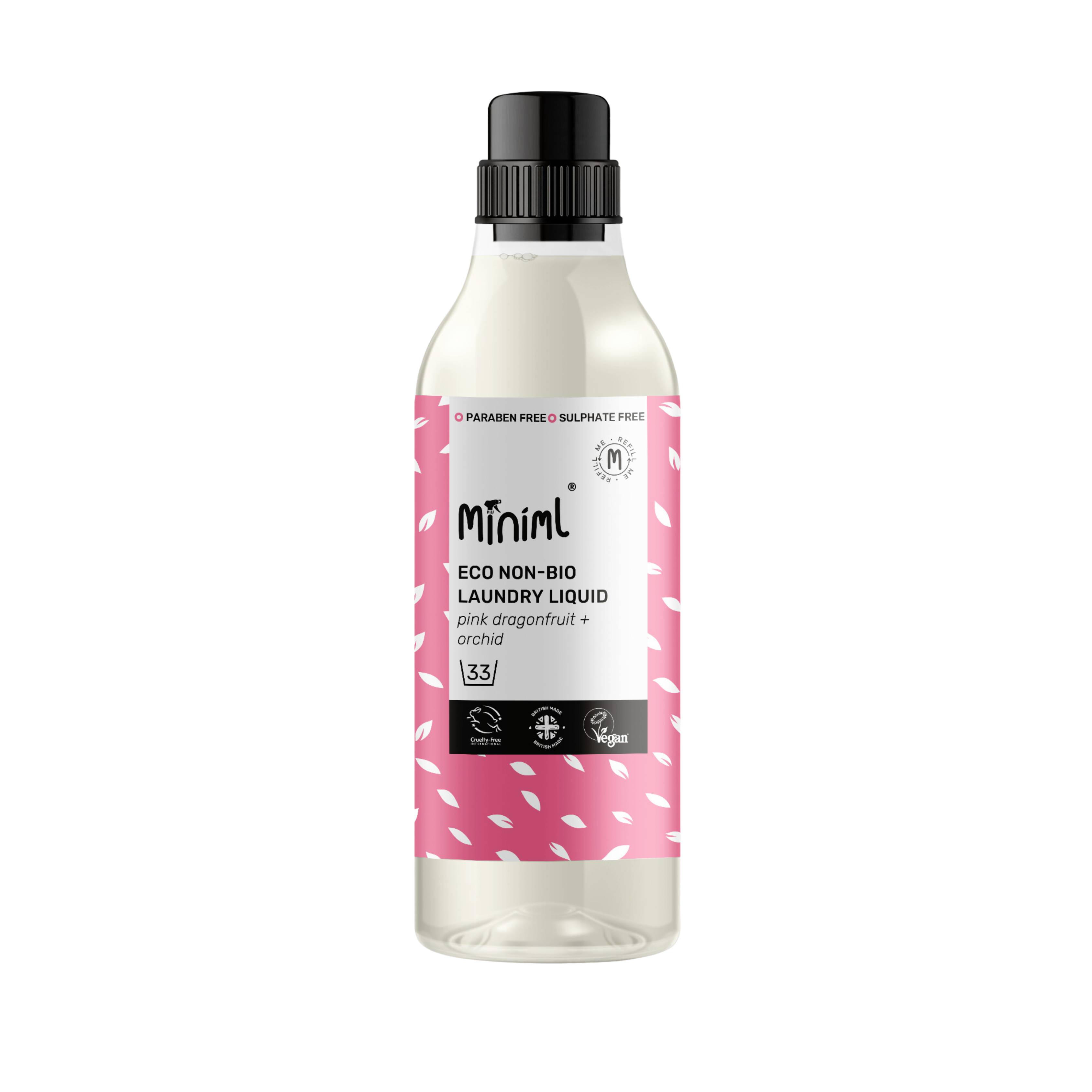 Laundry Liquid - Pink Dragonfruit + Orchid 1L PET