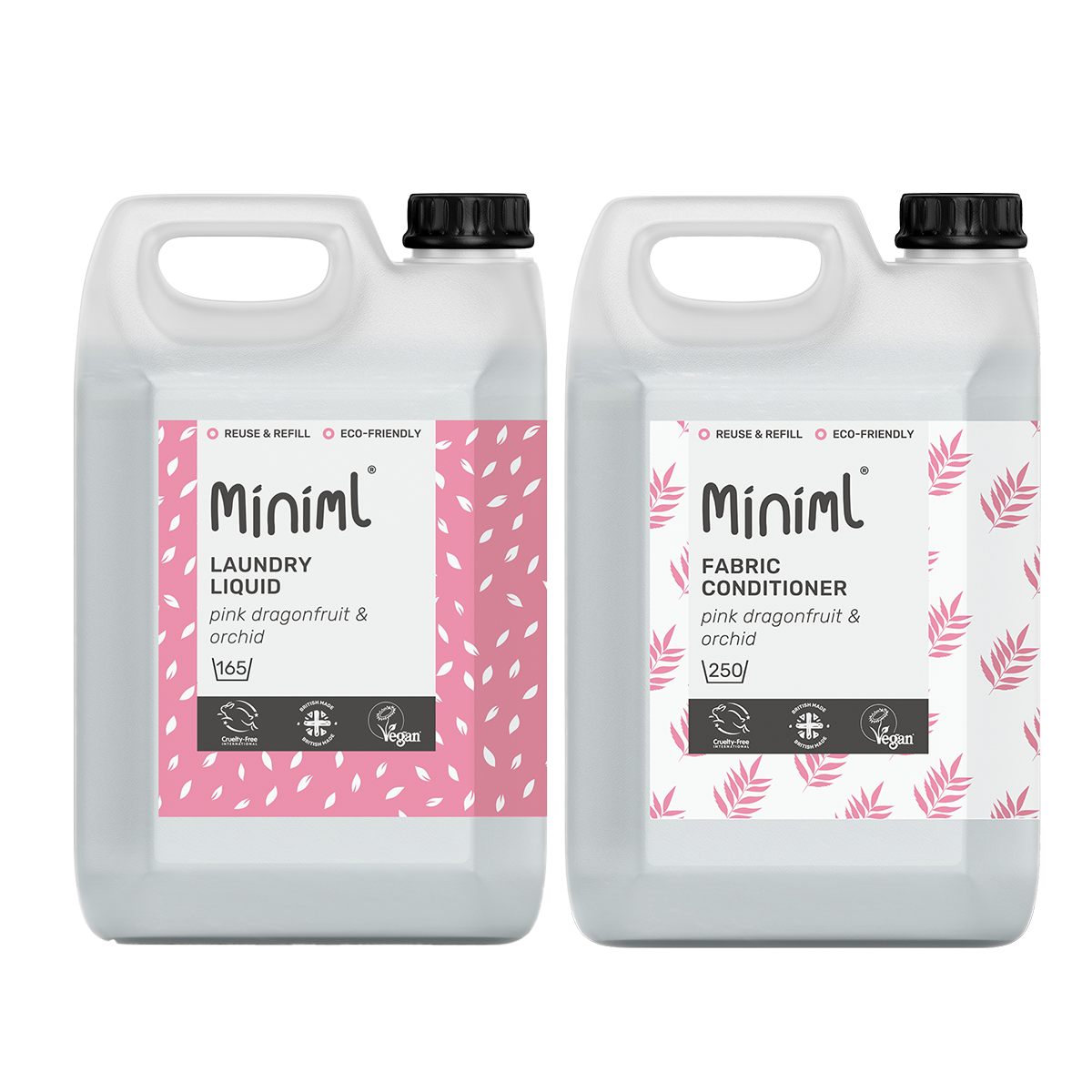 Laundry Essentials Refill Bundle - Pink Dragonfruit + Orchid