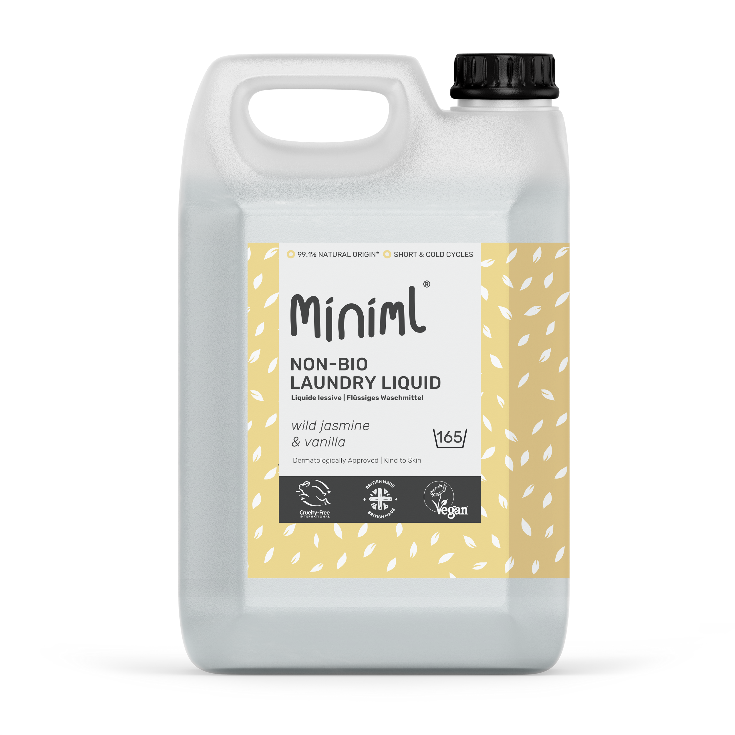 Laundry Liquid - Wild Jasmine + Vanilla - Bulk Refill (165 Washes)
