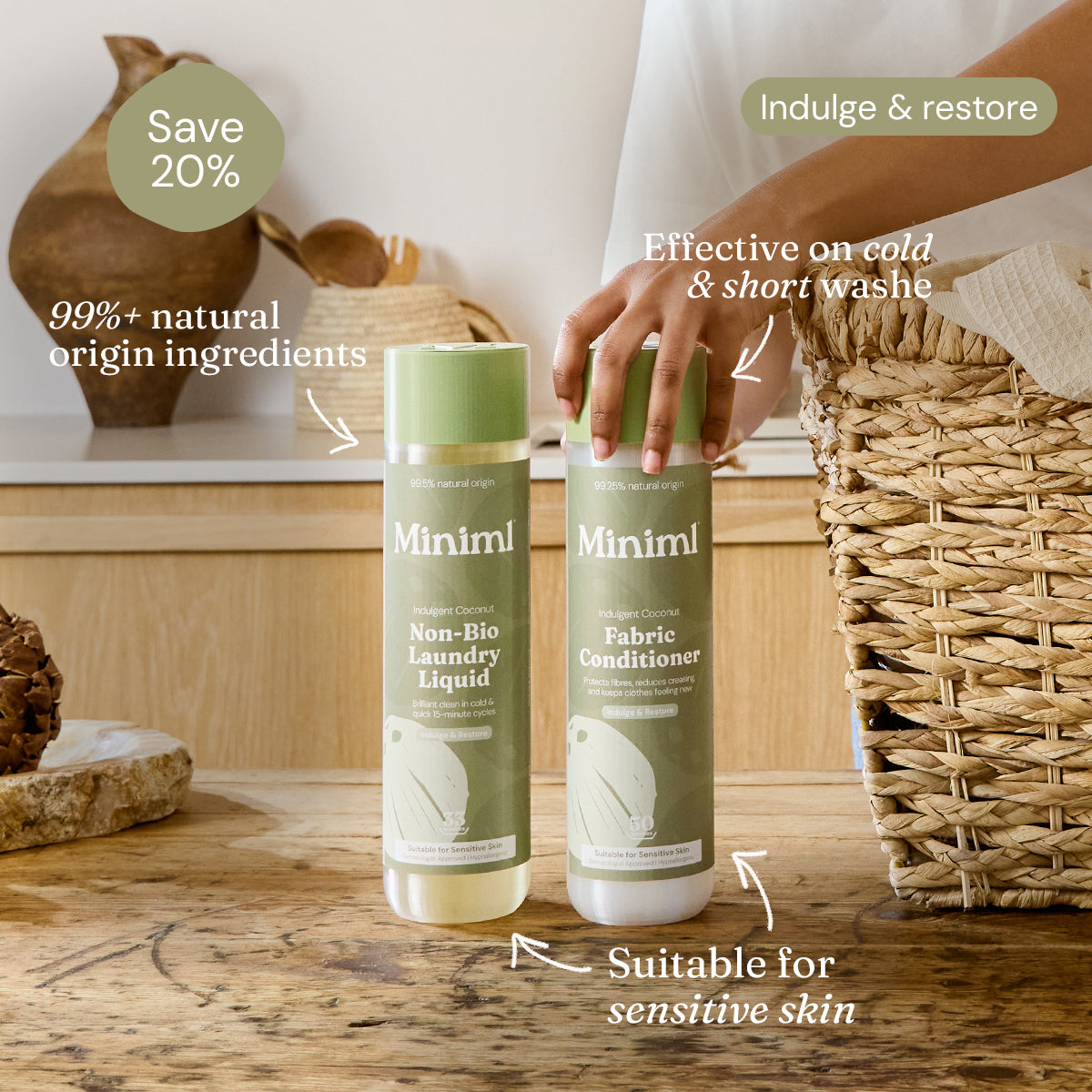 Laundry Essentials Bundle - Indulgent Coconut