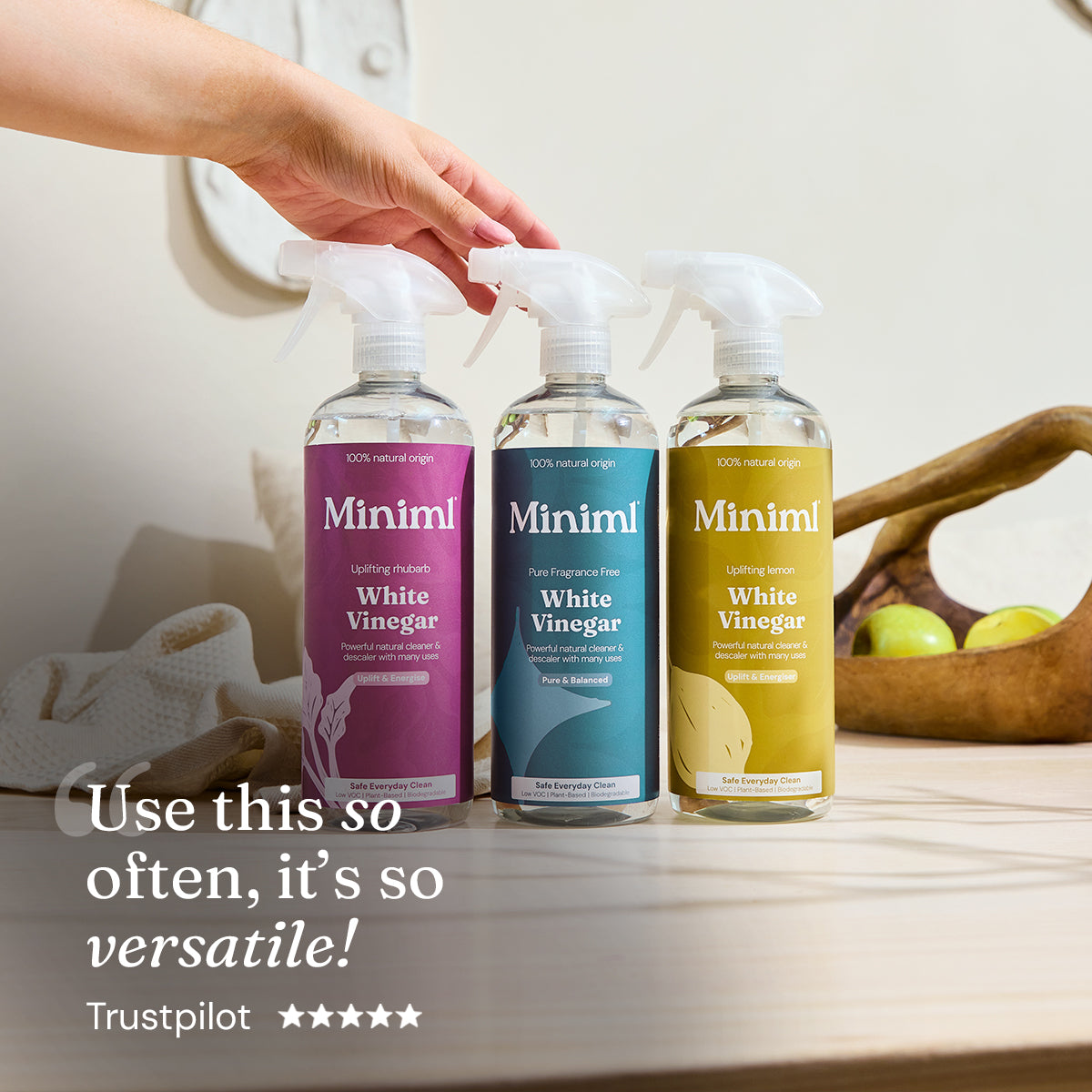 White Vinegar - Pure Fragrance Free - Bulk Refill