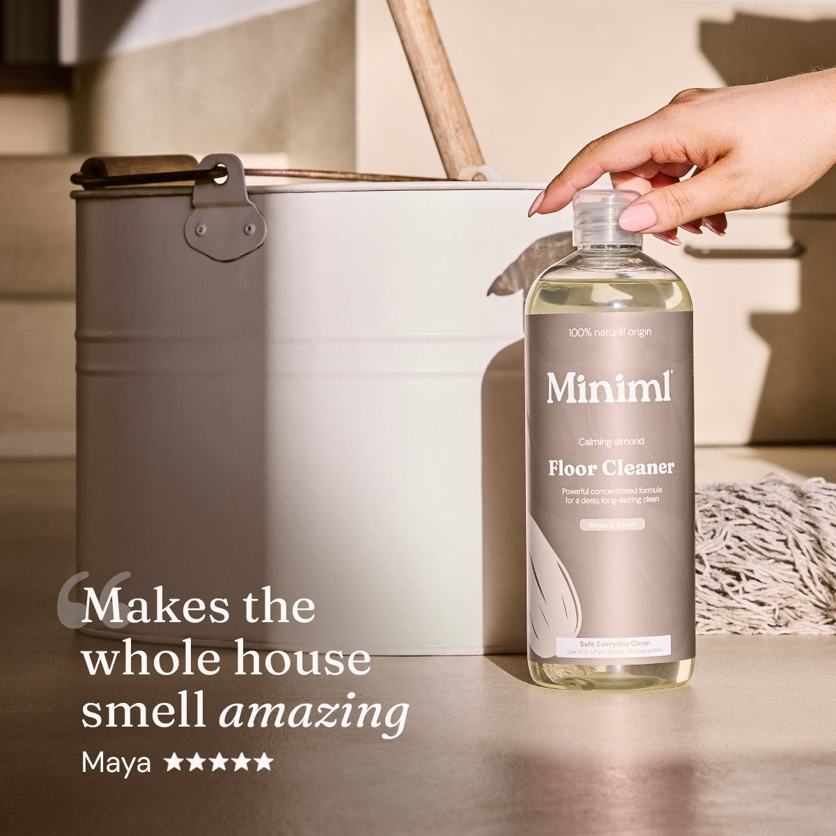 Floor Cleaner - Calming Almond - Bulk Refill (200 Washes)