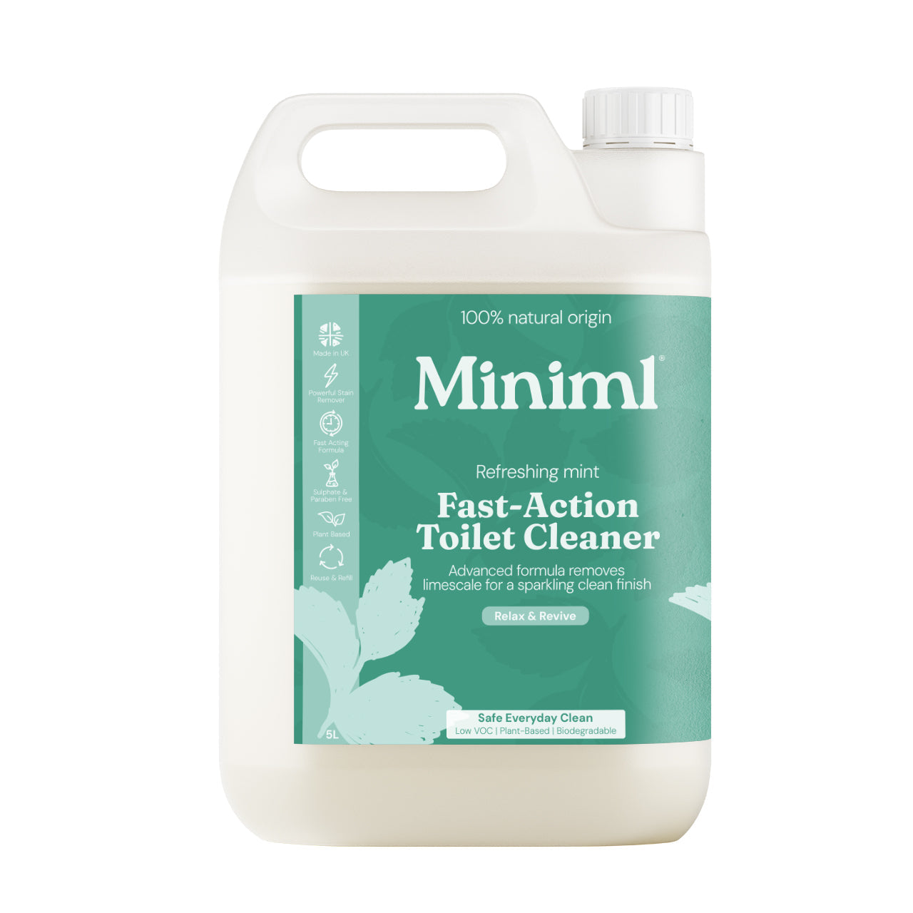 Toilet Cleaner - Refreshing Mint - Bulk Refill