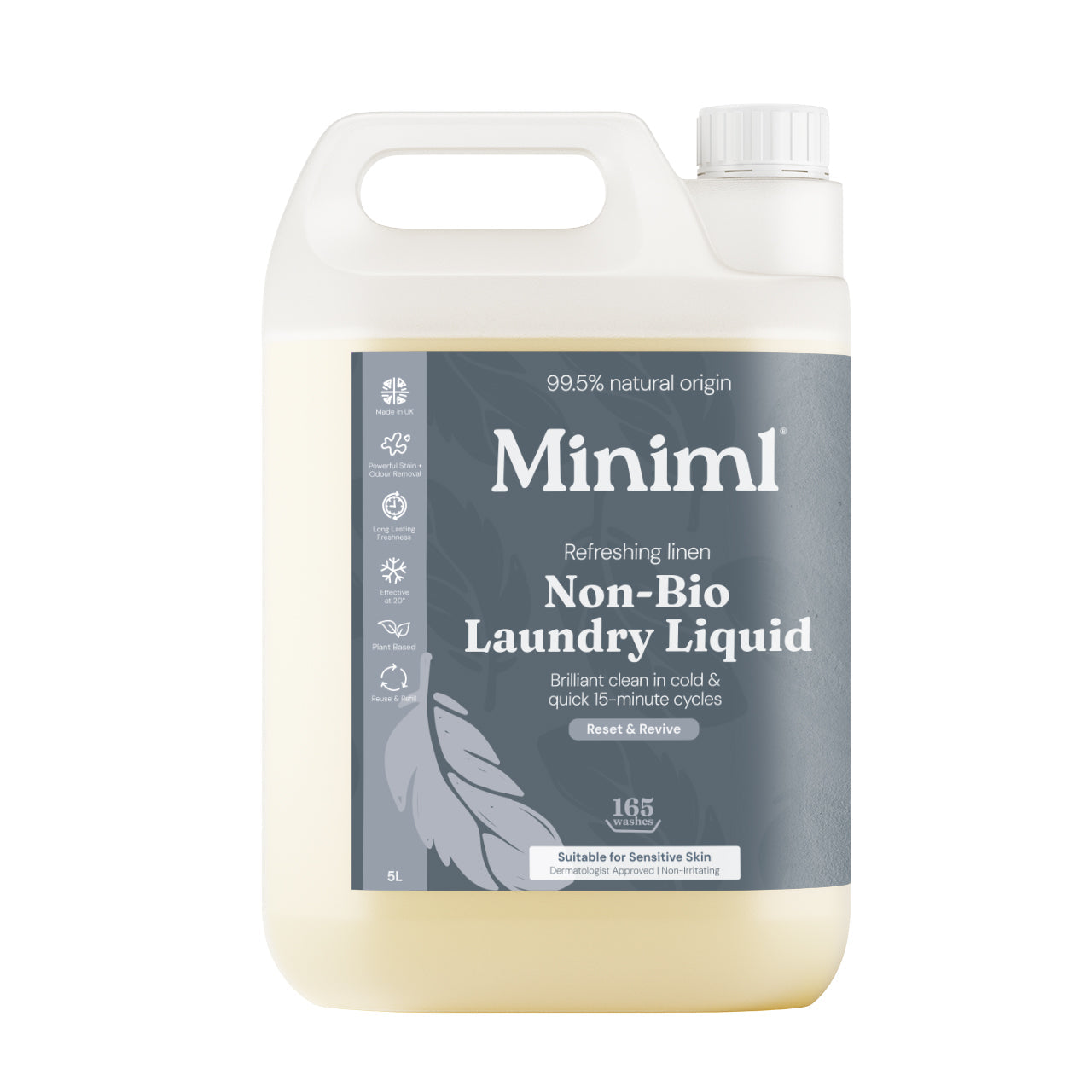 Laundry Liquid - Refreshing Linen - Bulk Refill (165 Washes)