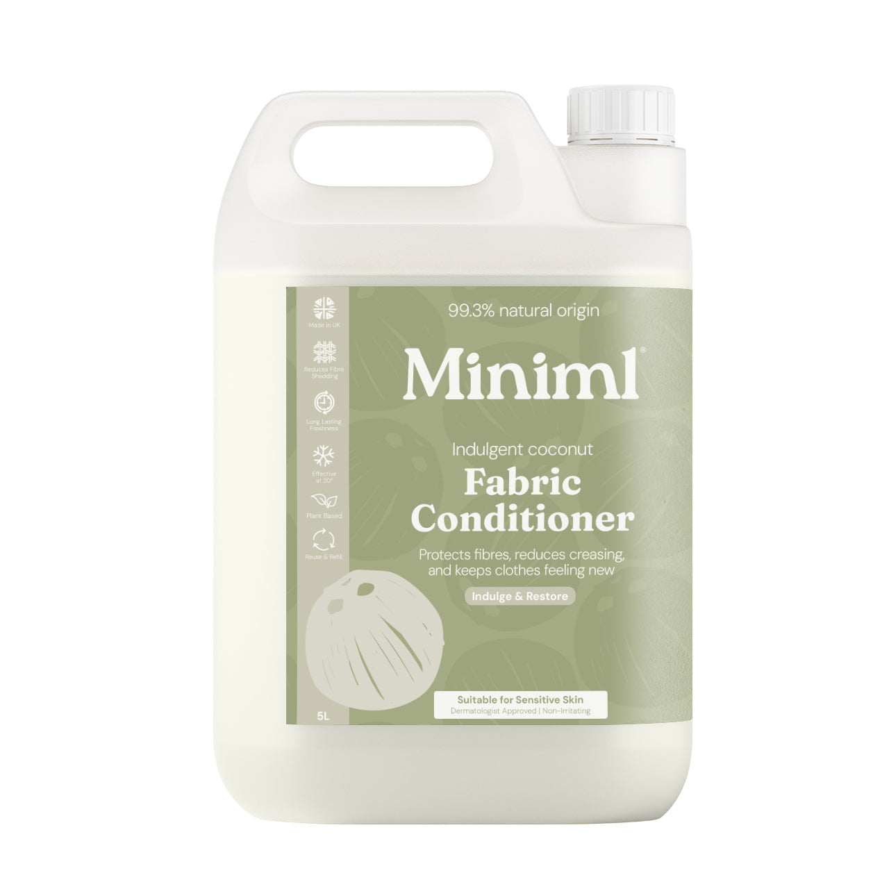 Fabric Conditioner - Indulgent Coconut - Bulk Refill (250 Washes)