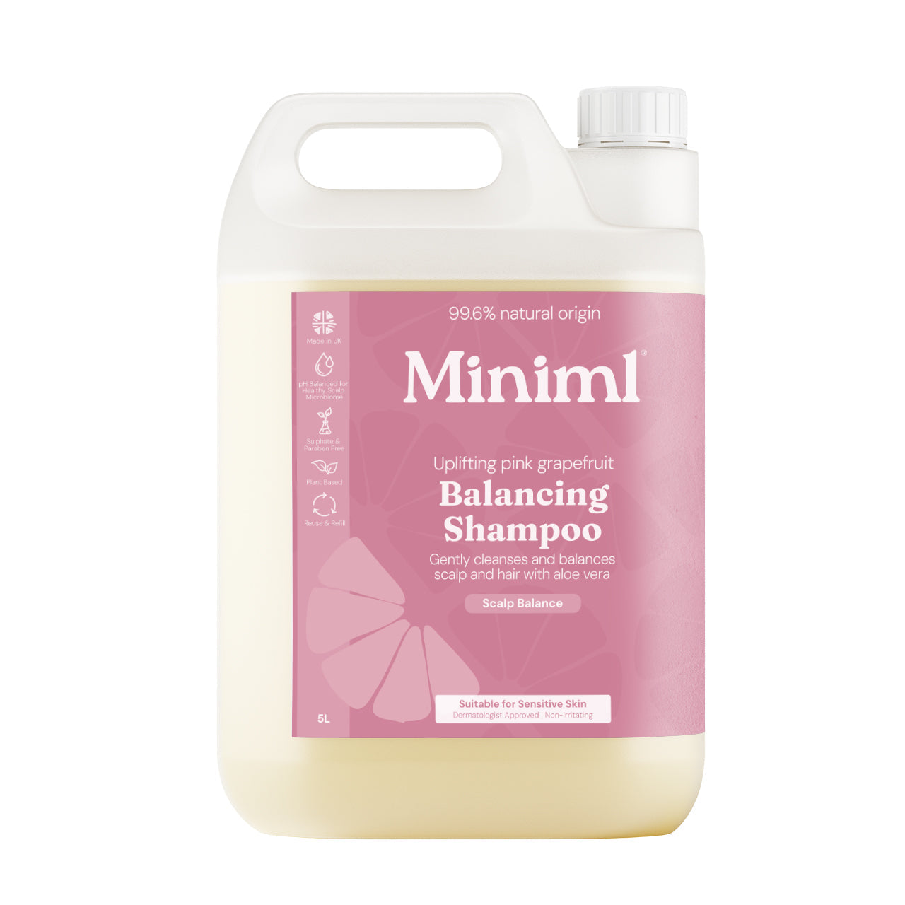 Balancing Shampoo - Uplifting Pink Grapefruit - Bulk Refill
