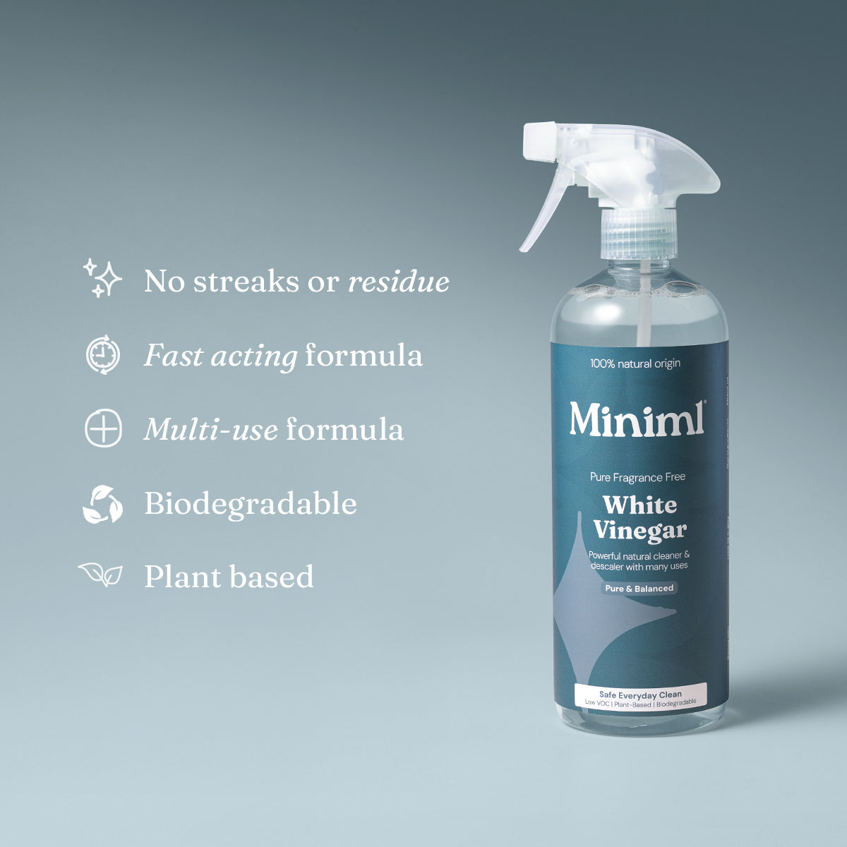 White Vinegar - Pure Fragrance Free - Bulk Refill