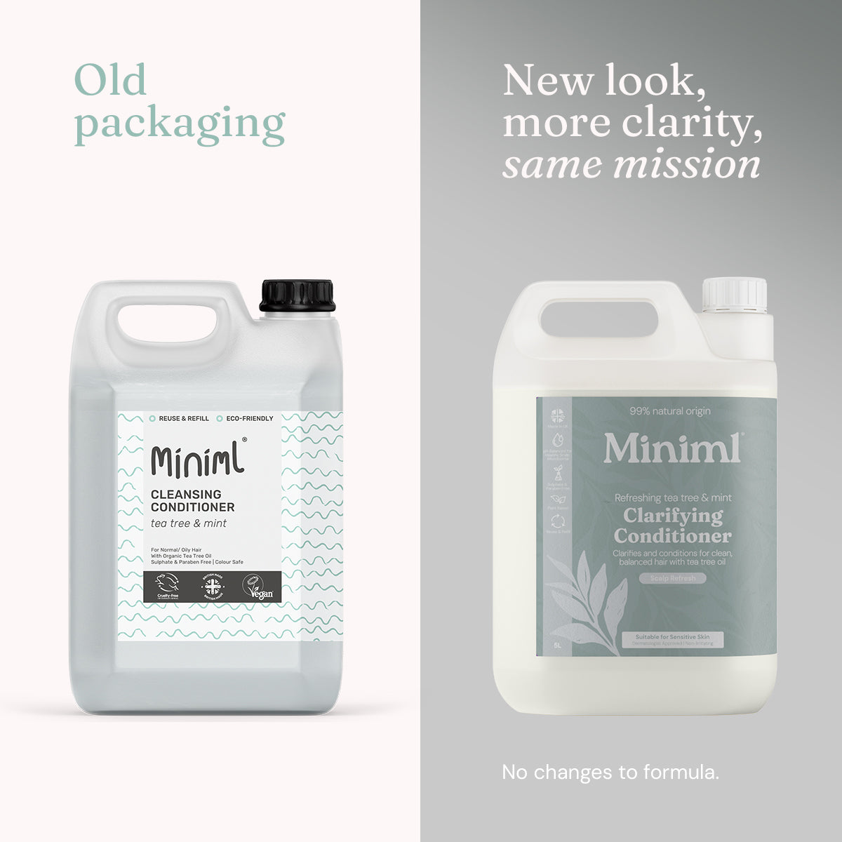 Clarifying Conditioner - Refreshing Tea Tree + Mint - Bulk Refill