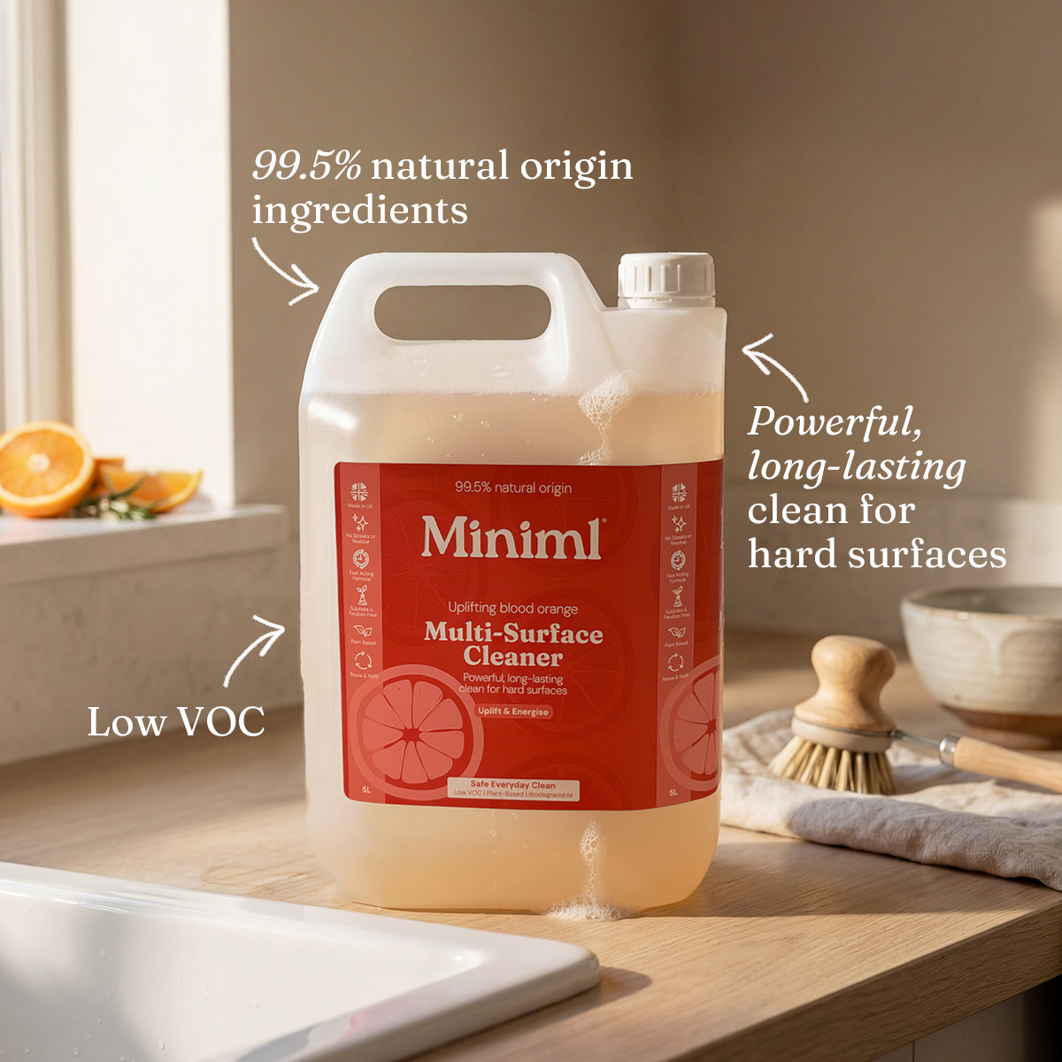 Multi-Surface Cleaner - Uplifting Blood Orange - Bulk Refill