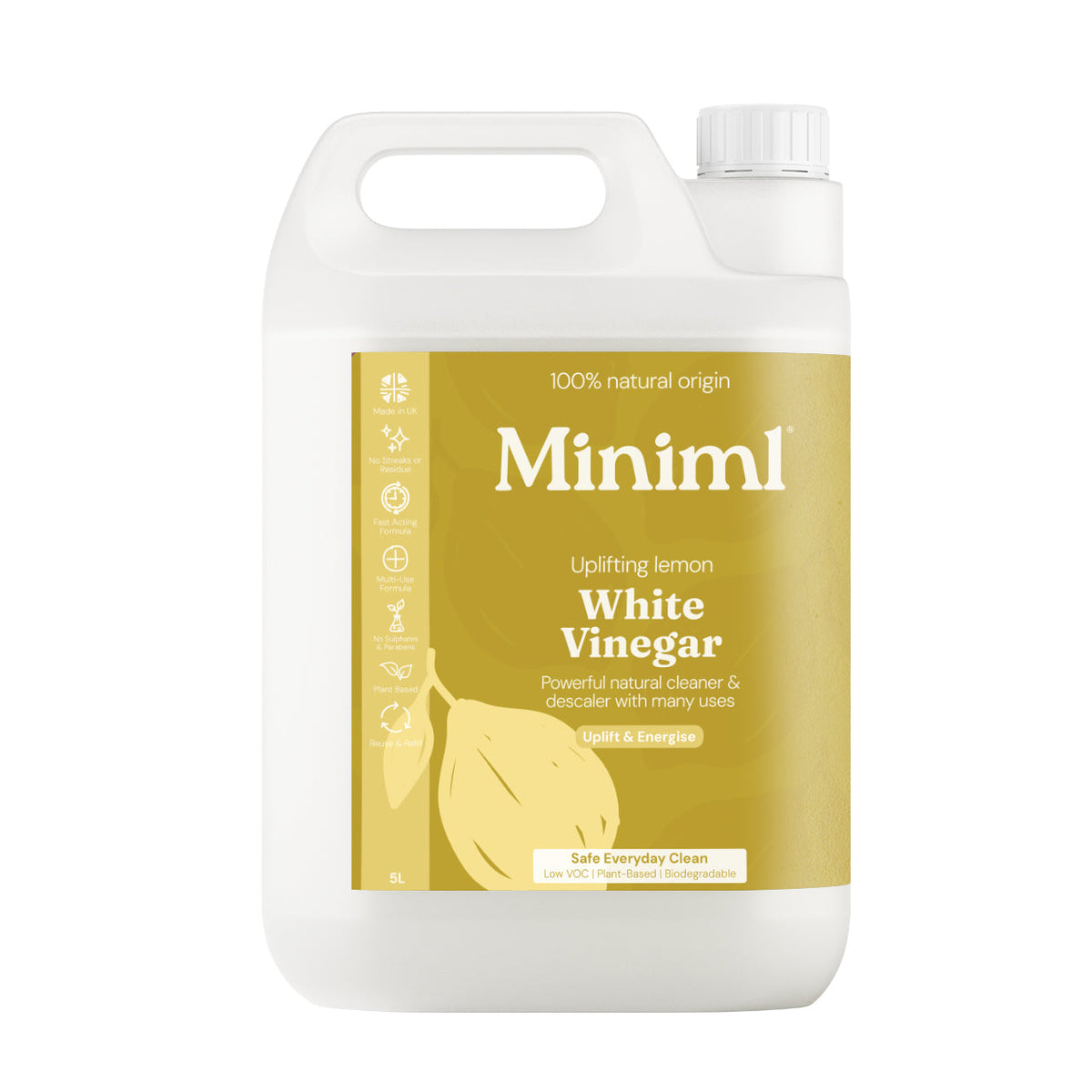 White Vinegar - Uplifting Lemon - Bulk Refill