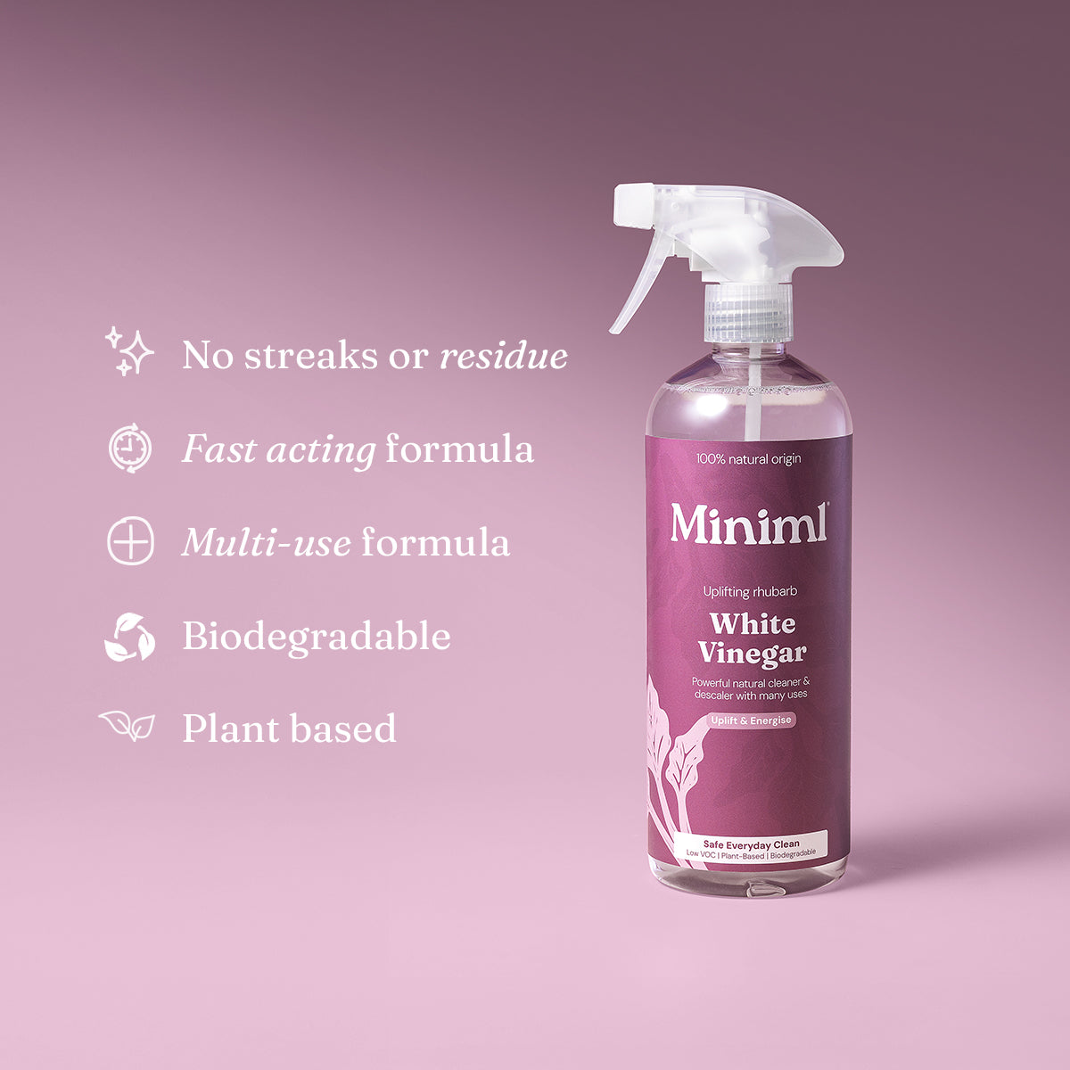 White Vinegar - Uplifting Rhubarb