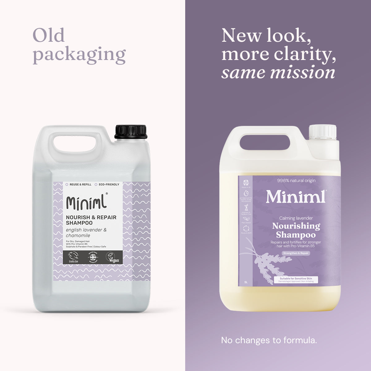 Nourishing Shampoo - Calming Lavender - Bulk Refill