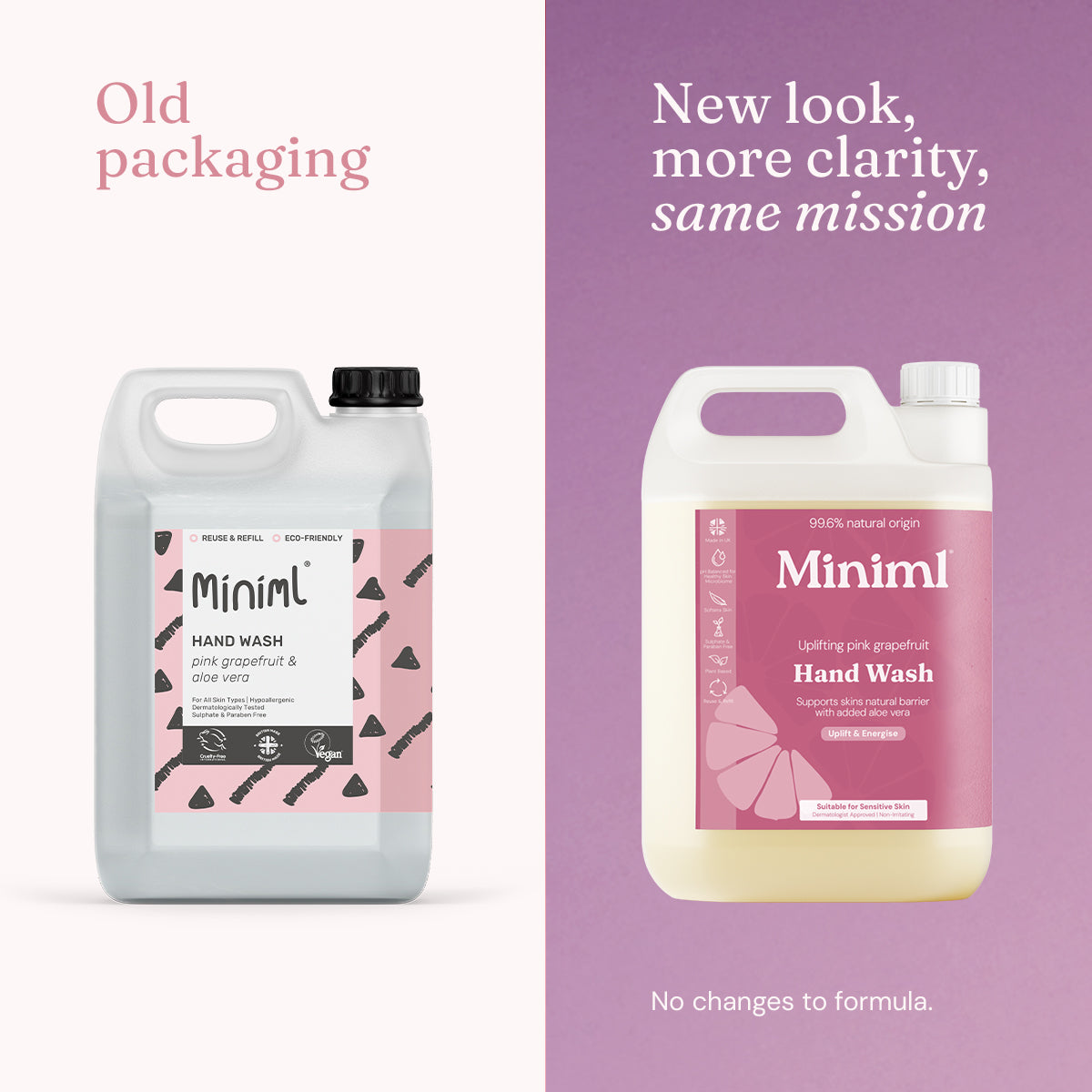 Hand Soap - Uplifting Pink Grapefruit - Bulk Refill