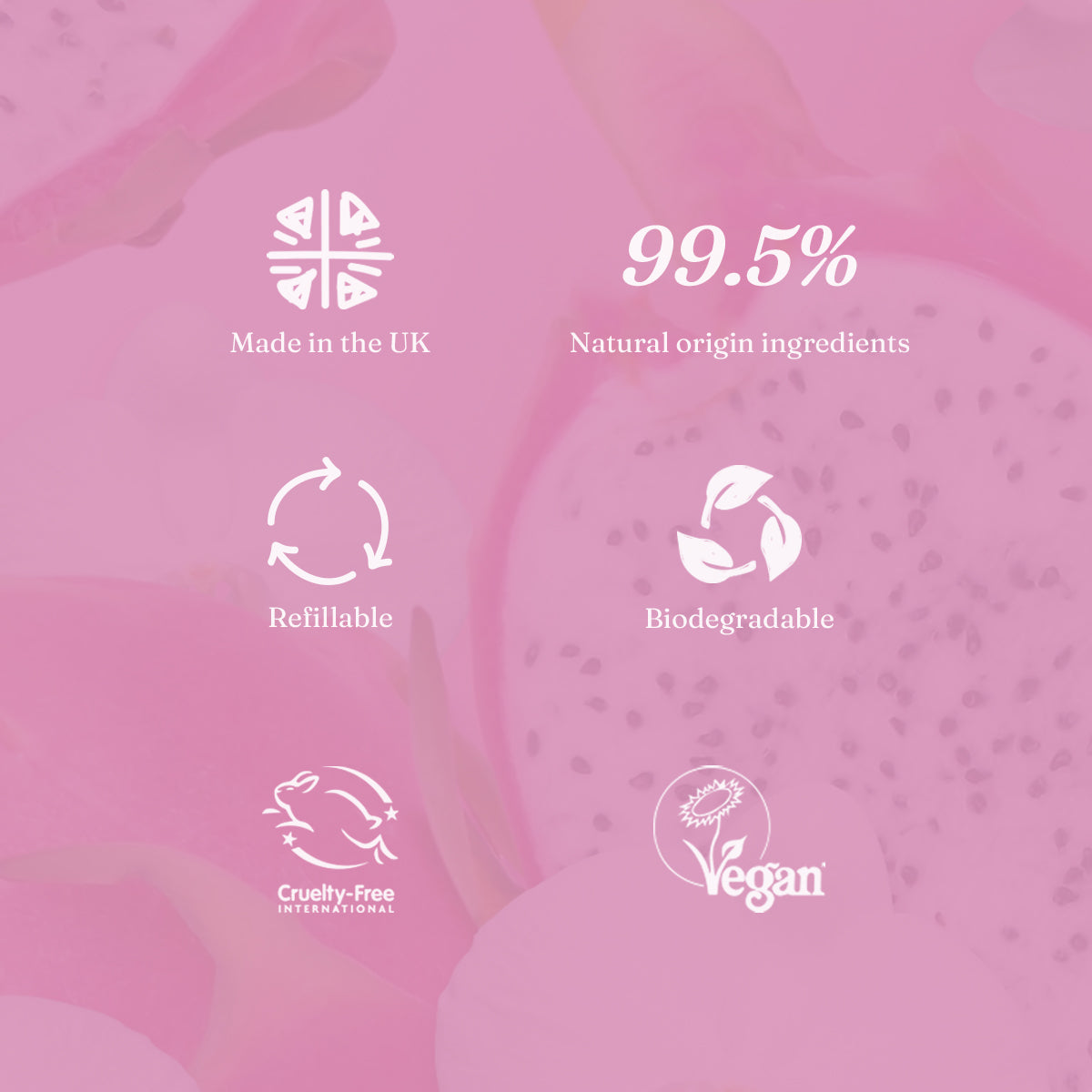 Laundry Liquid - Uplifting Pink Dragonfruit + Orchid