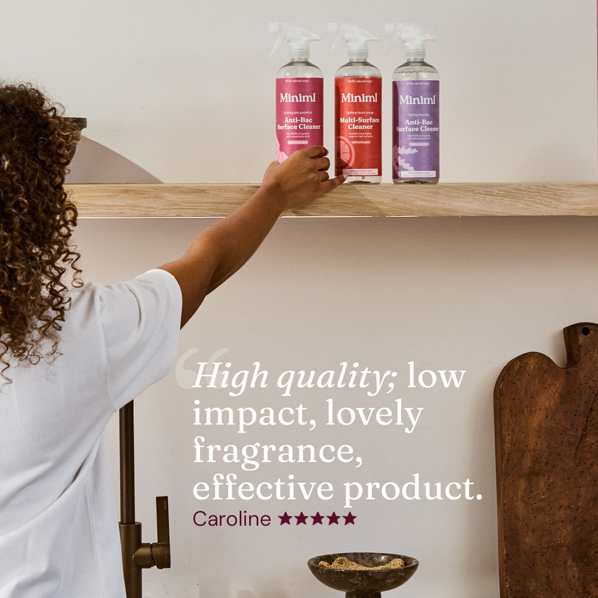 Anti-Bac Surface Cleaner - Uplifting Pink Grapefruit - Bulk Refill