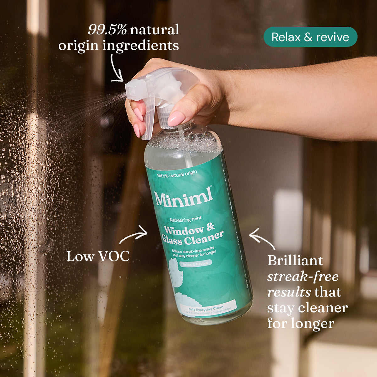 Window + Glass Cleaner - Refreshing Mint
