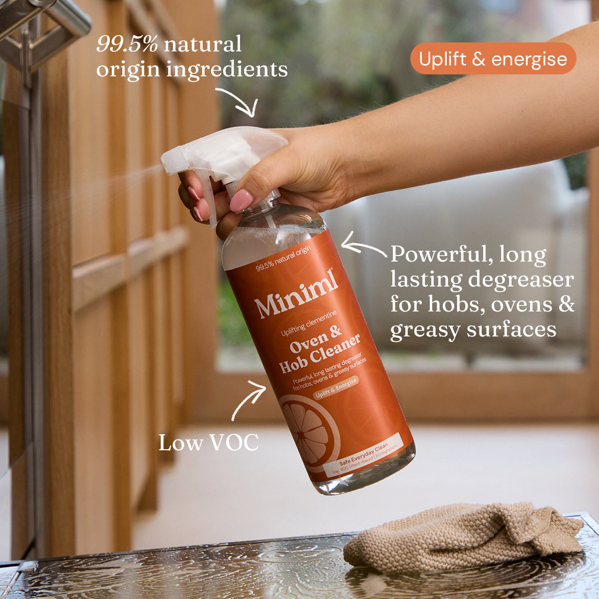 Oven + Hob Cleaner - Uplifting Clementine