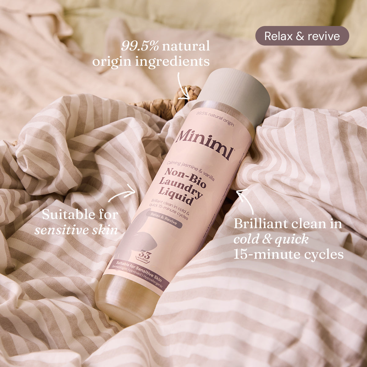 Laundry Liquid - Calming Jasmine + Vanilla