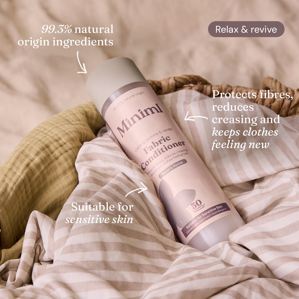 Fabric Conditioner - Calming Jasmine + Vanilla
