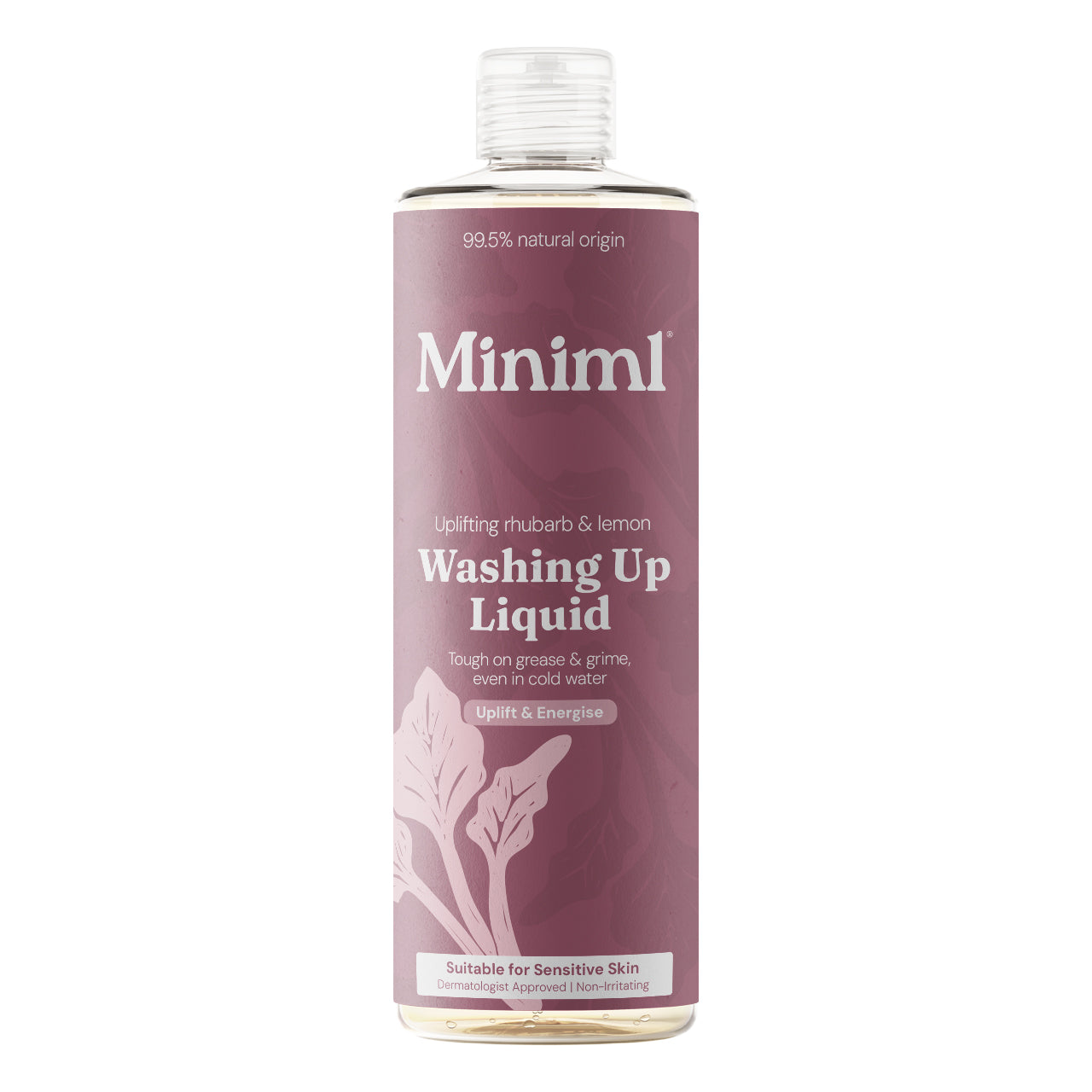 Washing Up Liquid - Uplifting Rhubarb + Lemon