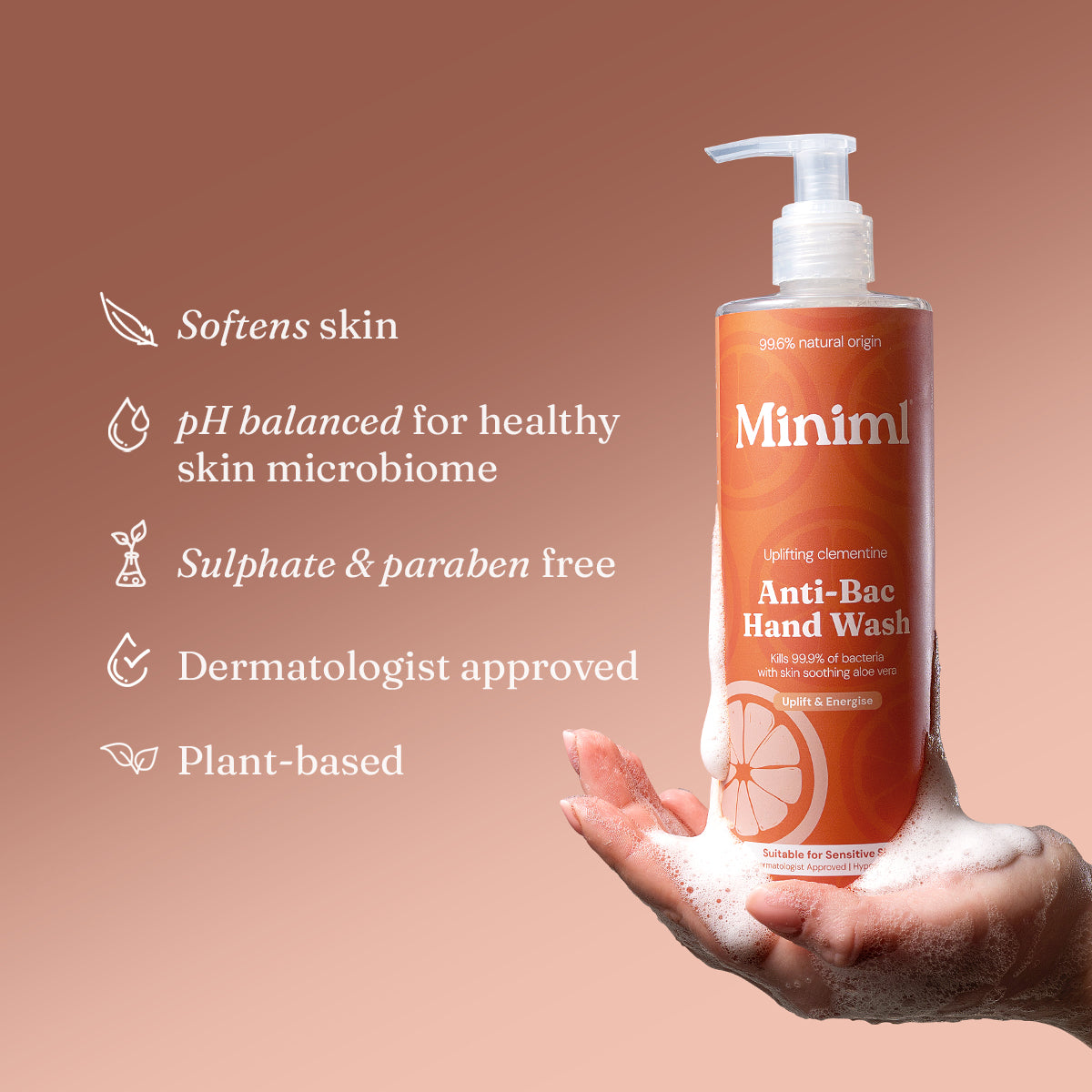 Anti-Bac Hand Soap - Uplifting Clementine