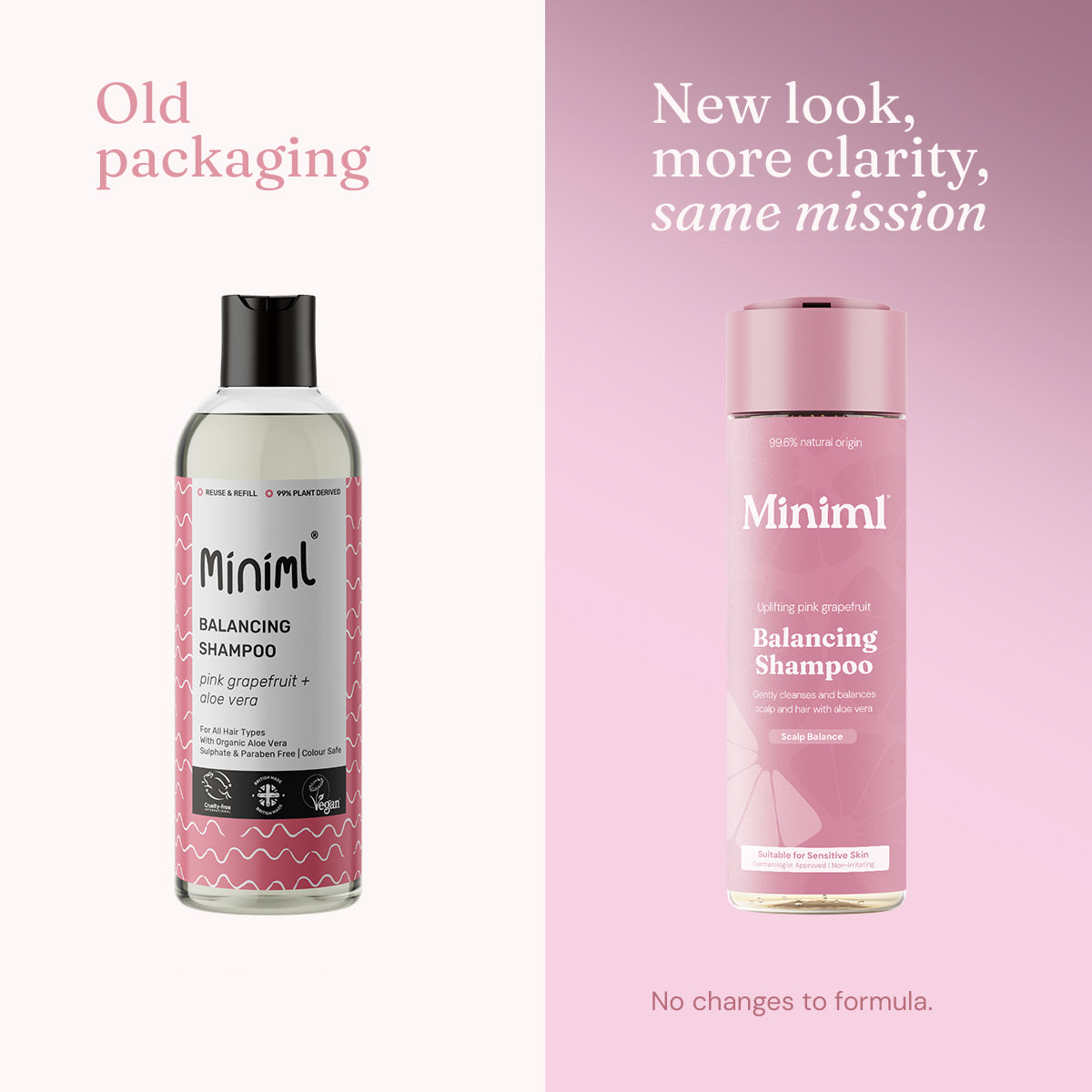 Balancing Shampoo - Uplifting Pink Grapefruit