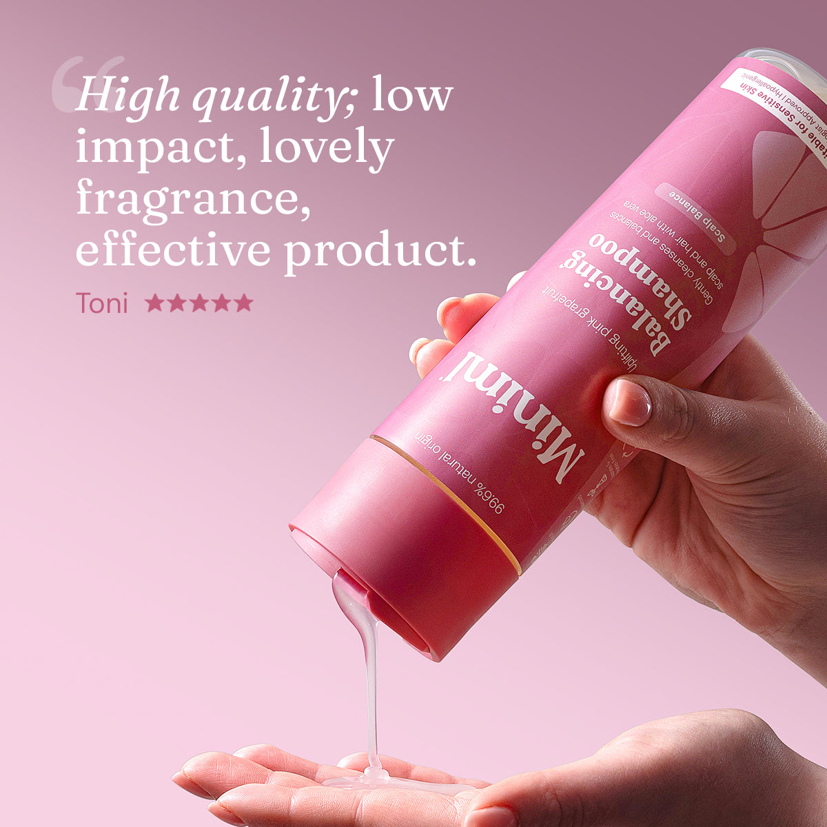 Balancing Shampoo - Uplifting Pink Grapefruit