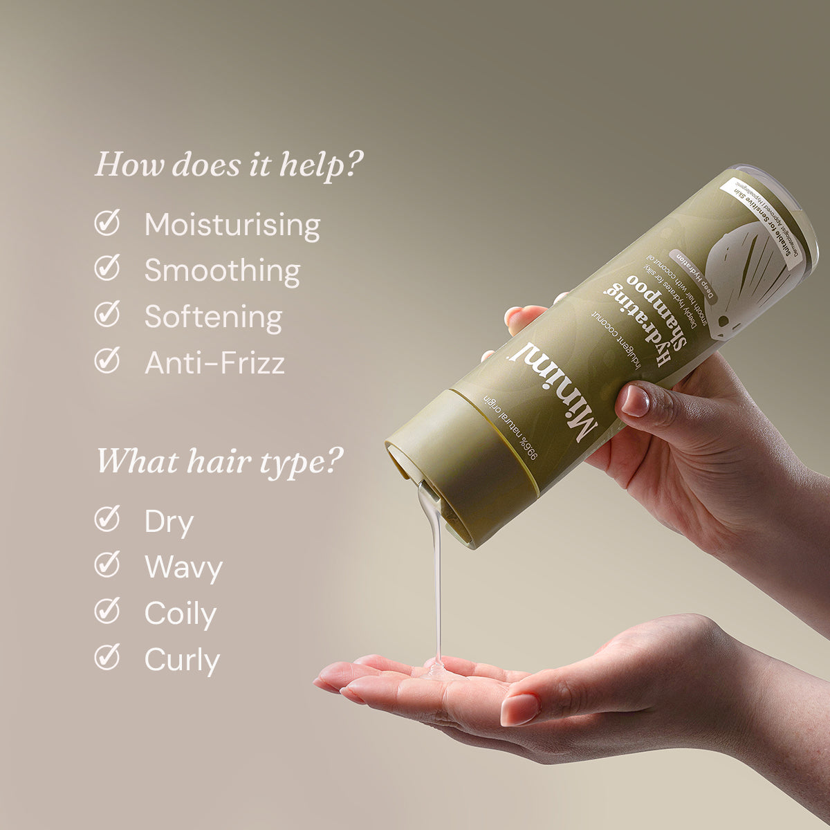 Hydrating Shampoo - Indulgent Coconut