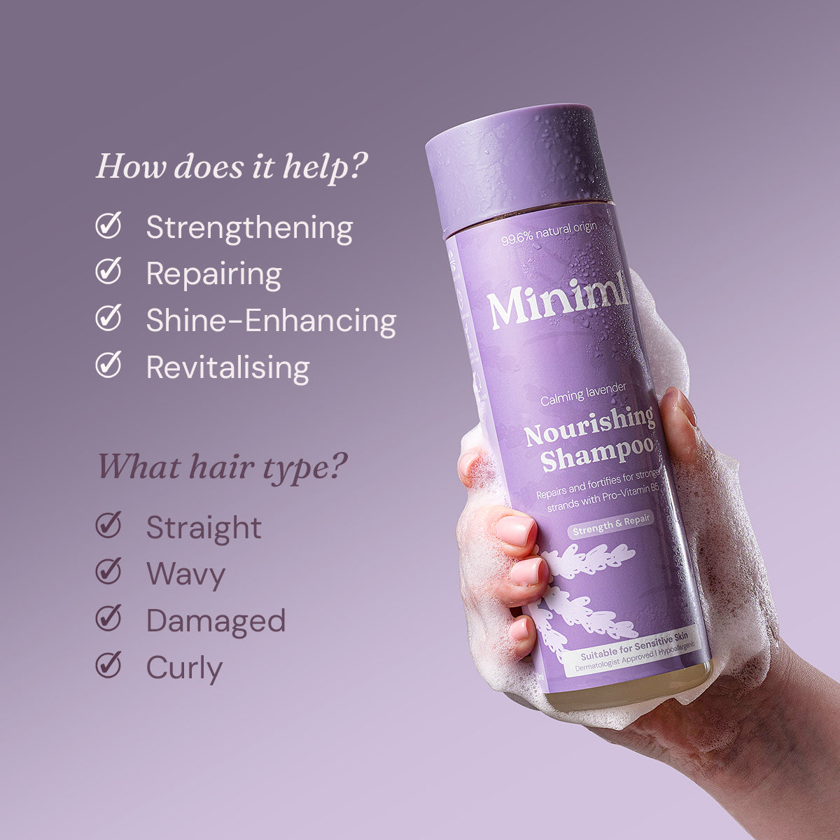 Nourishing Shampoo - Calming Lavender