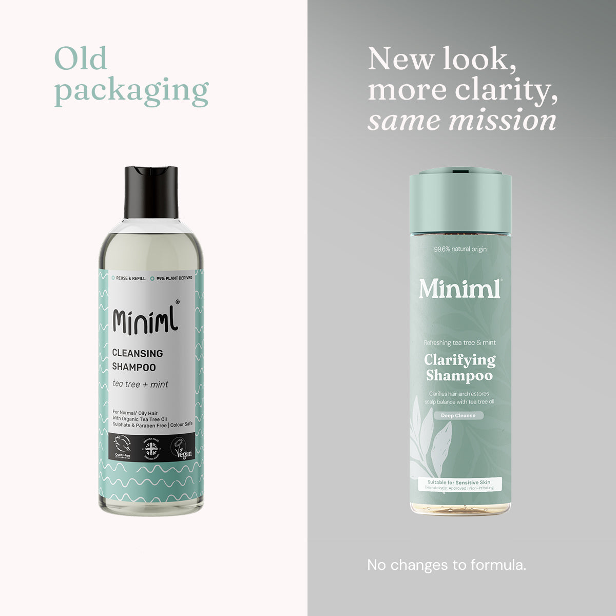 Clarifying Shampoo - Refreshing Tea Tree + Mint