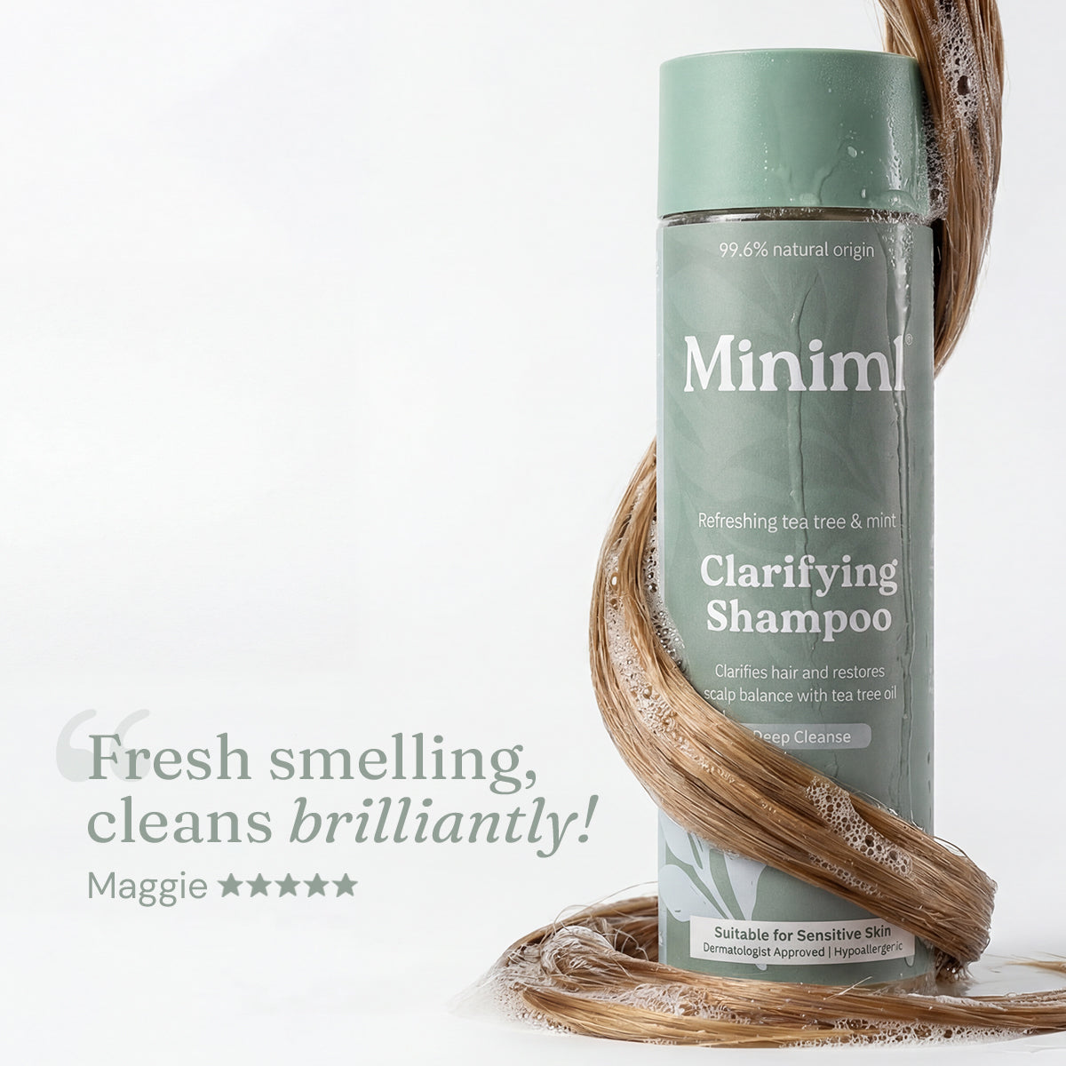 Clarifying Shampoo - Refreshing Tea Tree + Mint
