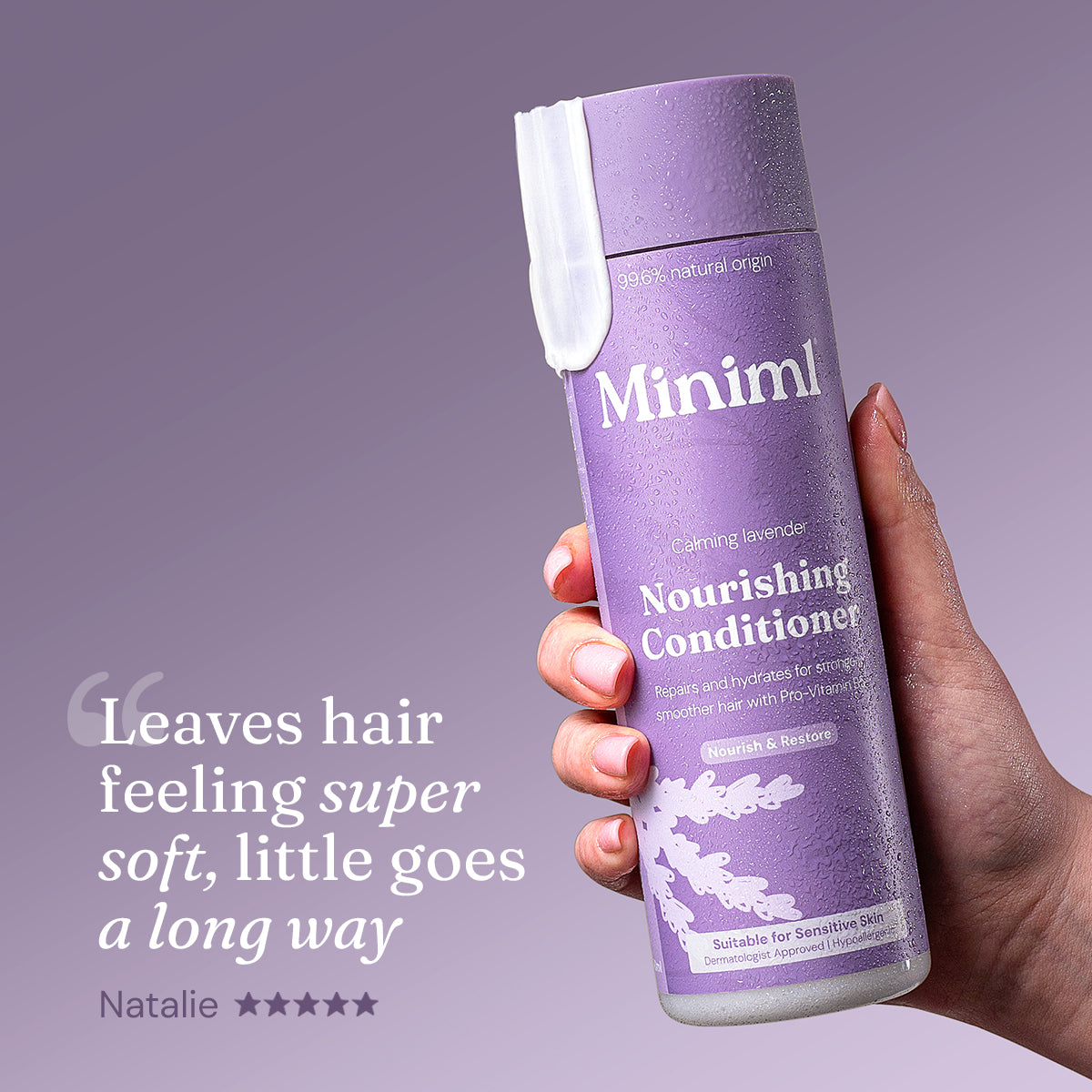 Nourishing Conditioner - Calming Lavender – Miniml