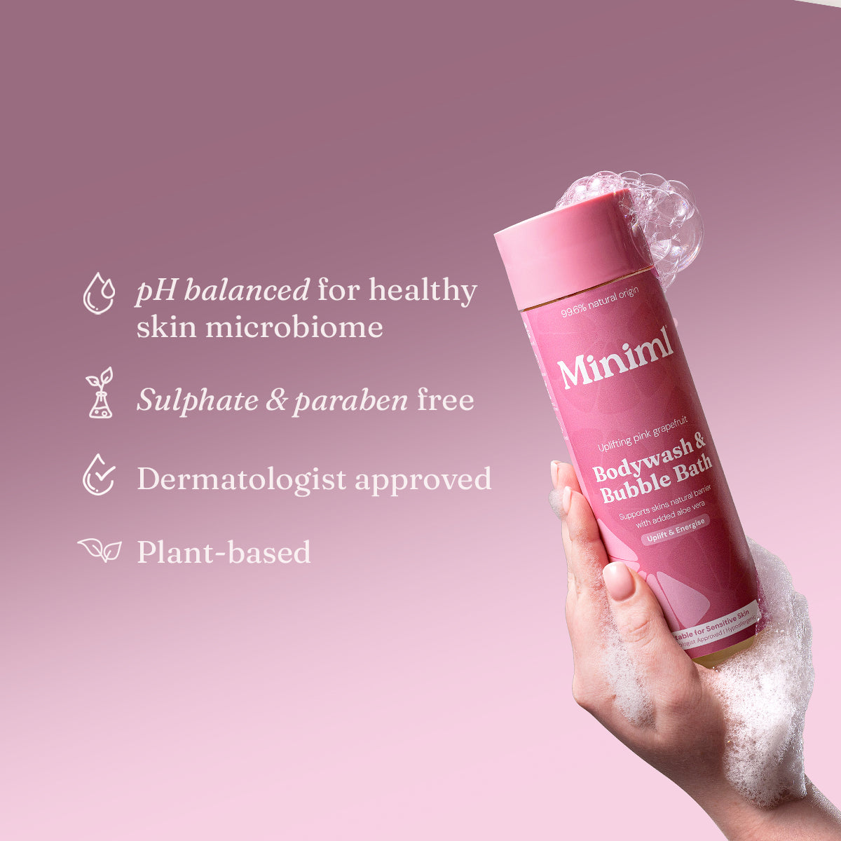 Bodywash + Bubblebath - Uplifting Pink Grapefruit - Bulk Refill