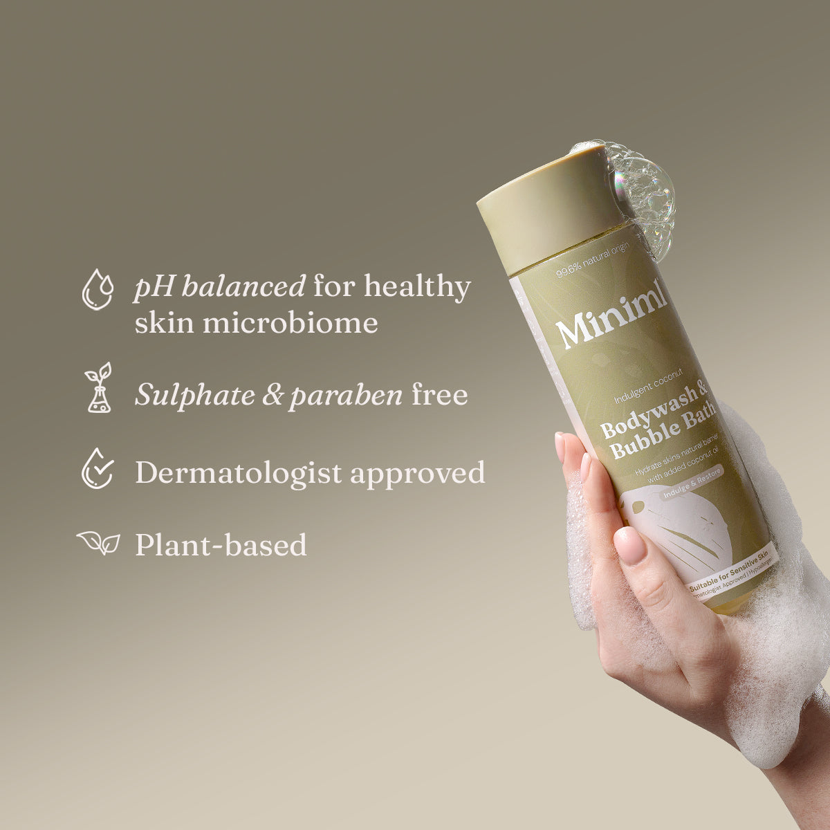 Bodywash + Bubblebath - Indulgent Coconut