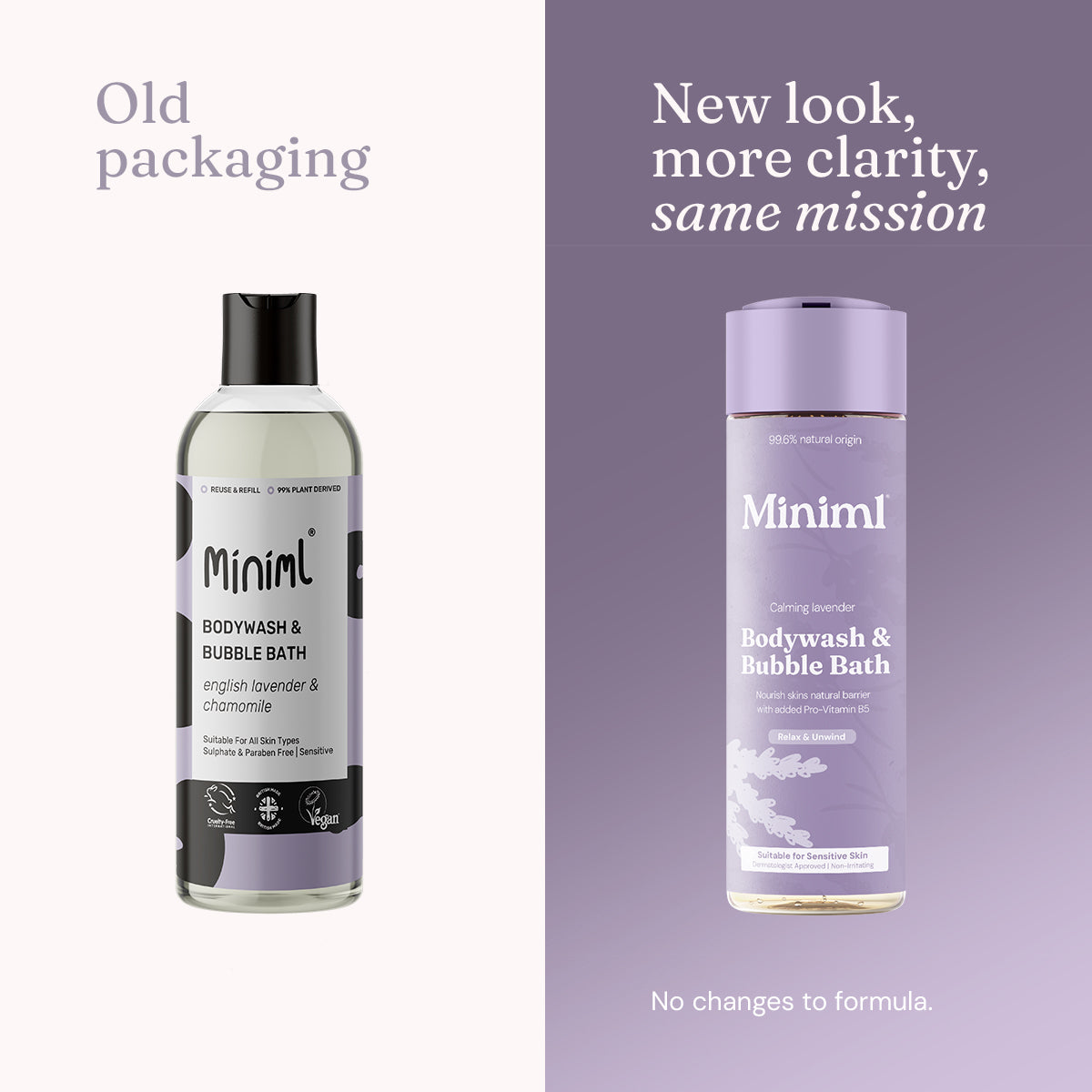 Bodywash + Bubblebath - Calming Lavender