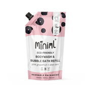 Bodywash + Bubblebath - Pink Grapefruit + Aloe Vera - 1L Refill