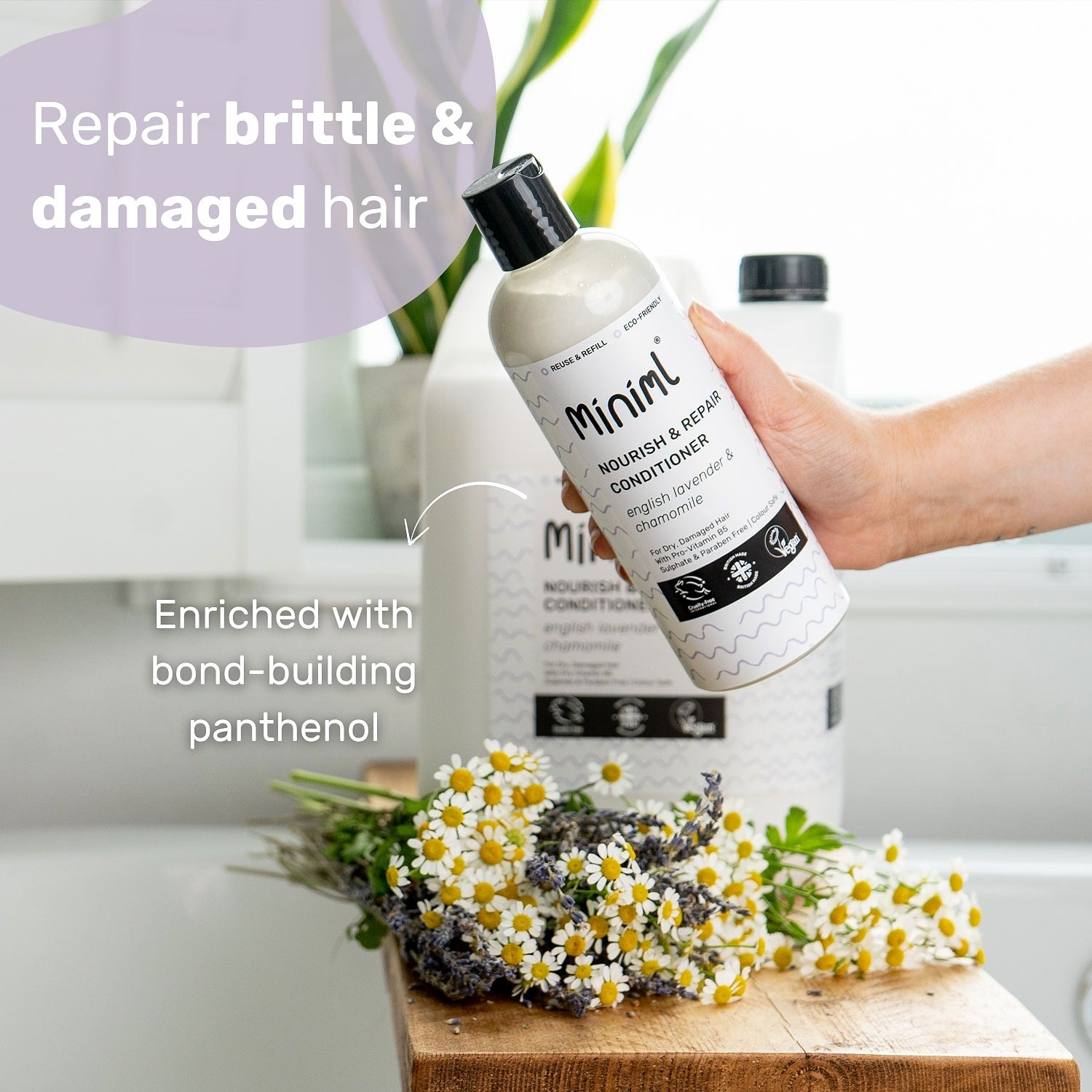 Nourish + Repair Conditioner - English Lavender + Chamomile