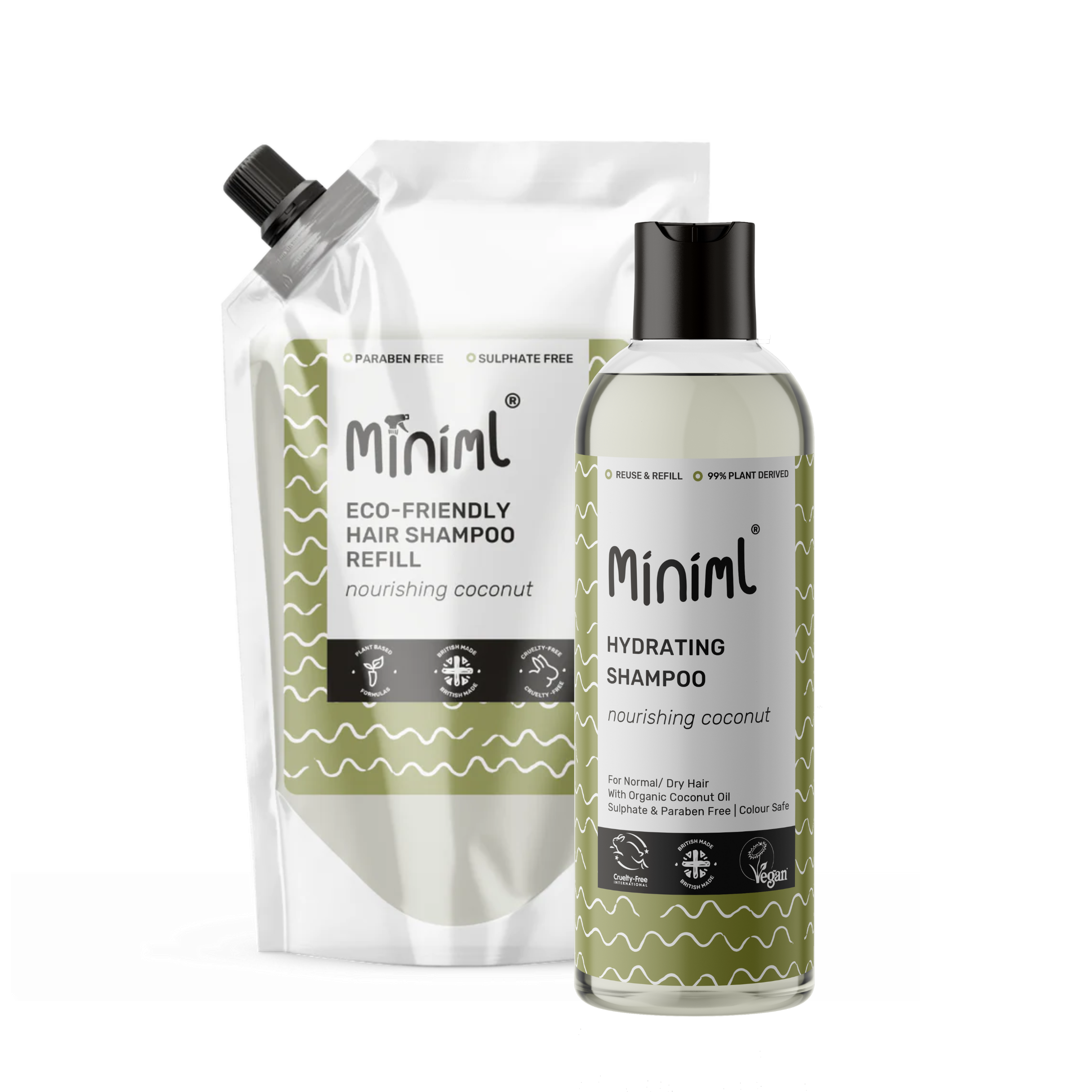 Hydrating Shampoo - Nourishing Coconut - Starter Kit