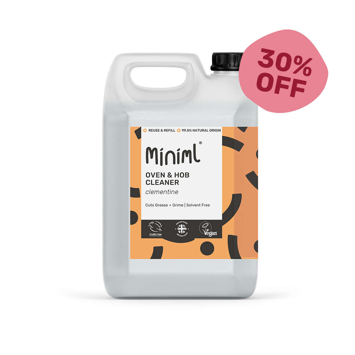 Oven & Hob Cleaner - Clementine Bulk Refill