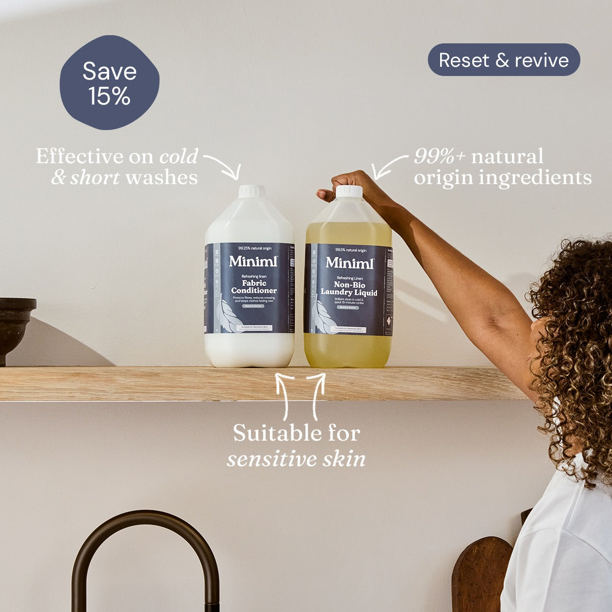 Laundry Essentials Refill Bundle - Refreshing Linen