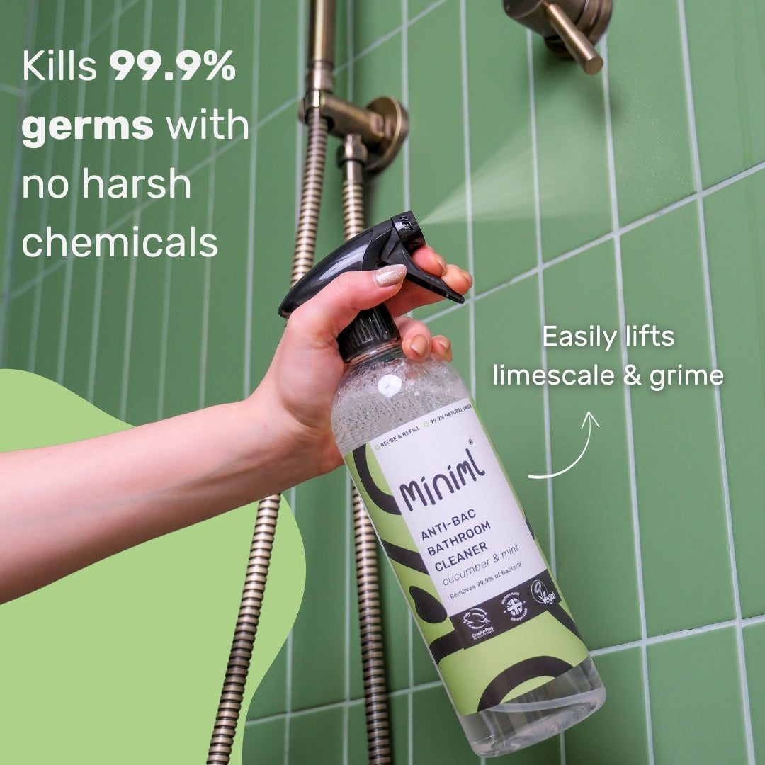 Anti-Bac Bathroom Cleaner - Cucumber + Mint