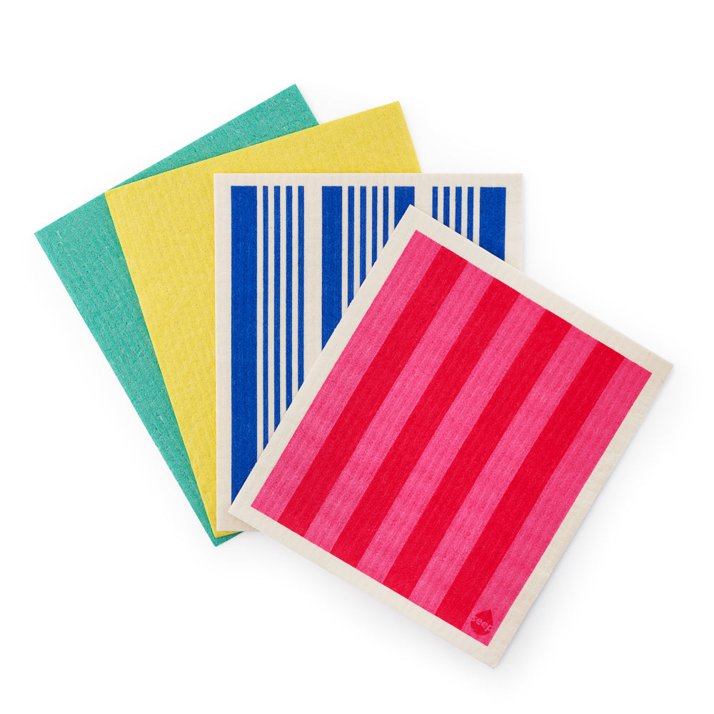 Seep Sponge Cloths - Pack of 4