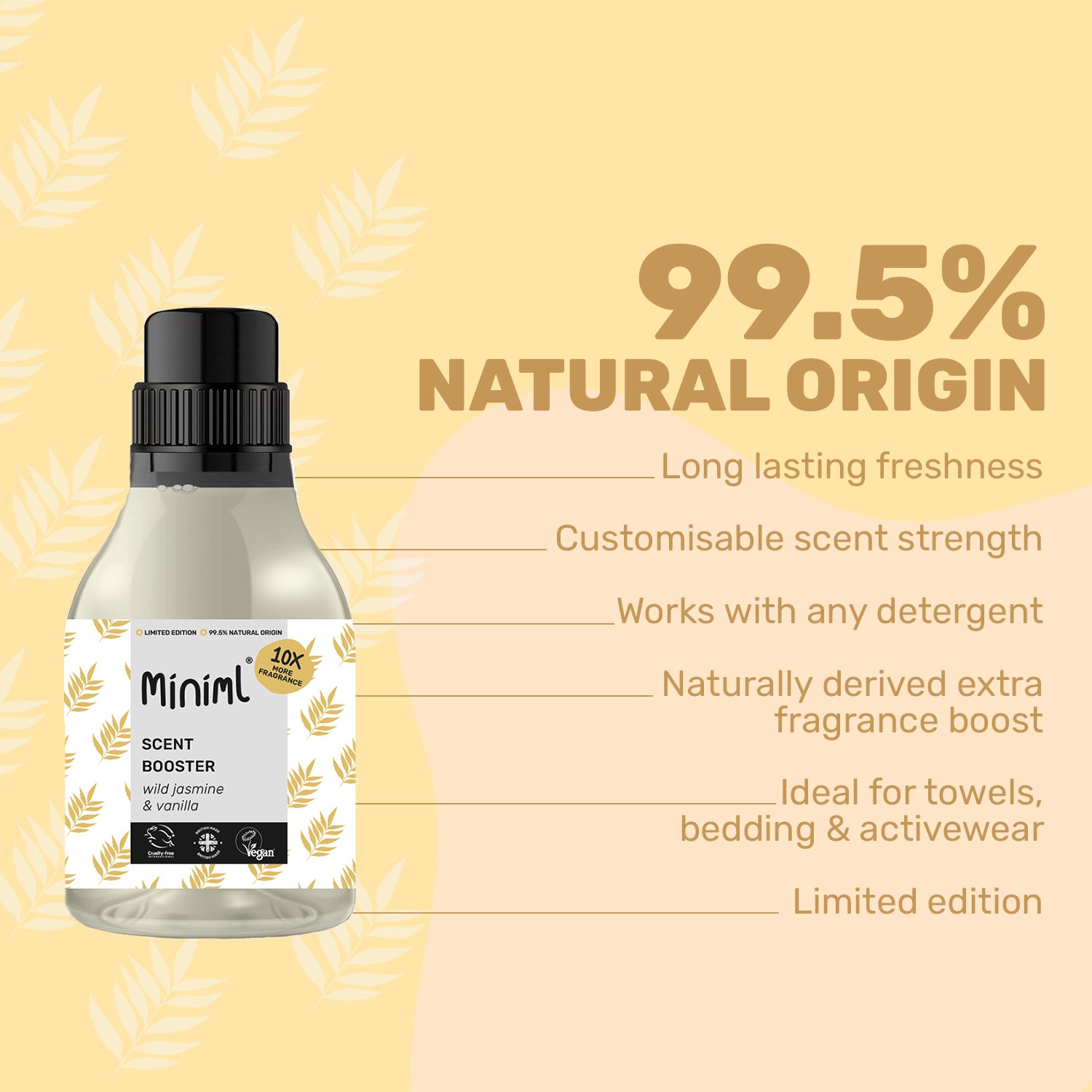 Laundry Scent Booster - Wild Jasmine + Vanilla - 250ml