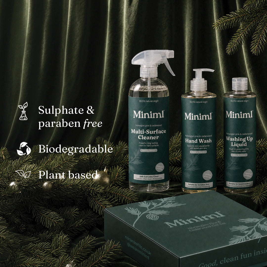 Limited Edition Washing Up Liquid - Refreshing Norwegian Pine + Cedarwood - Bulk Refill