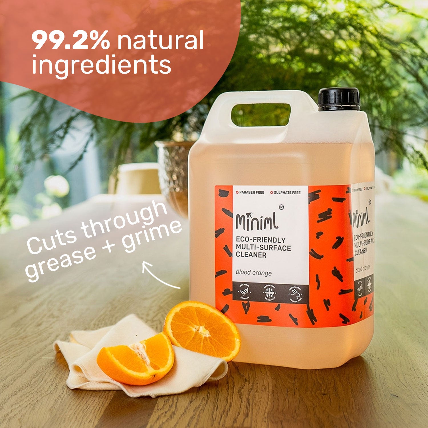 Multi-Surface Cleaner - Blood Orange - Bulk Refill