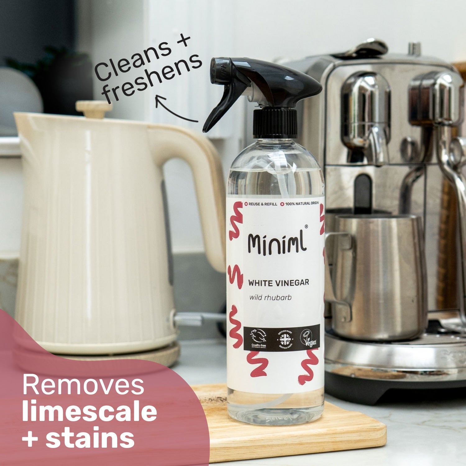 White Vinegar - Wild Rhubarb