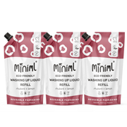 Washing Up Liquid - Wild Rhubarb + Lemon - 1L Refill Set