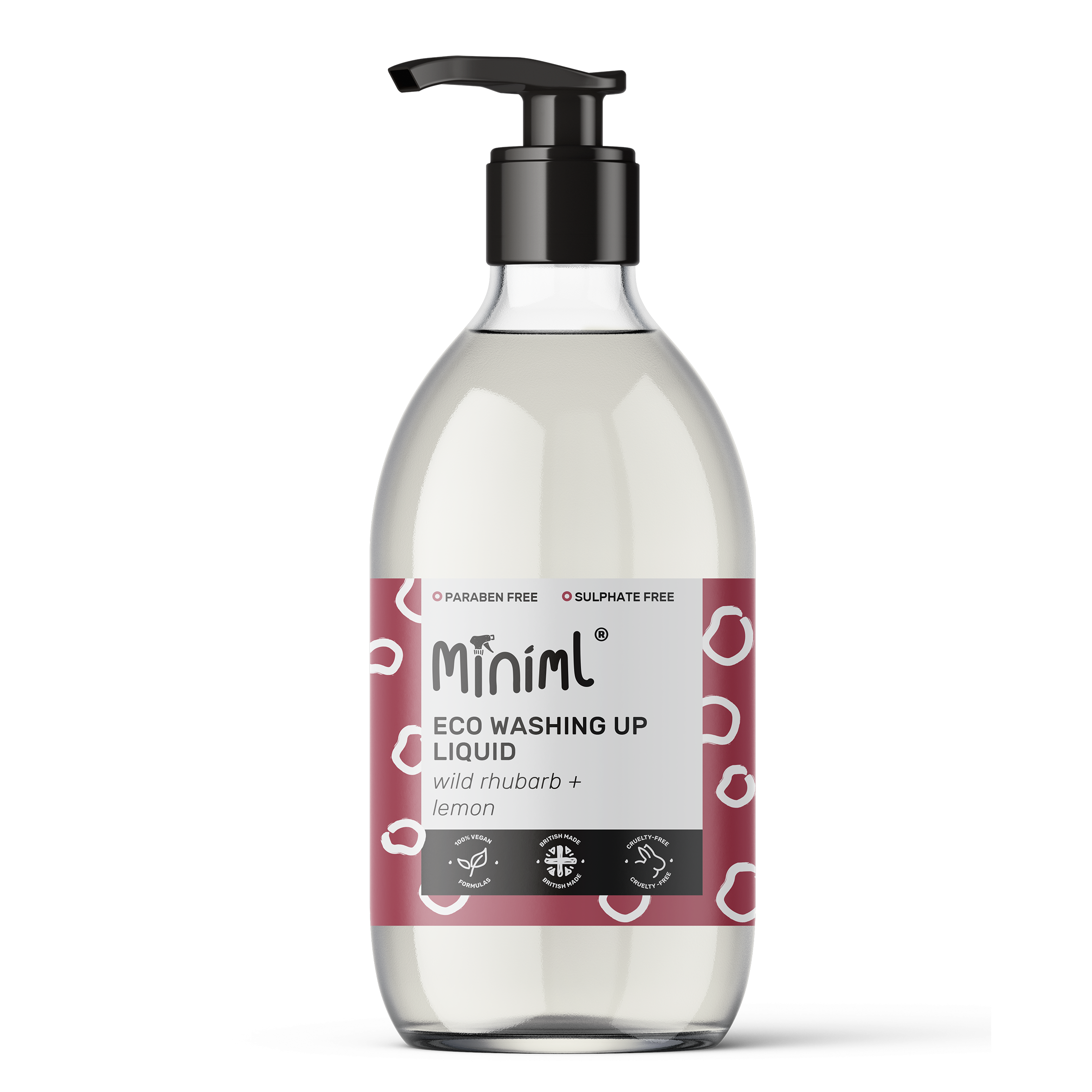 Washing Up Liquid - Wild Rhubarb + Lemon