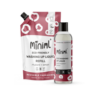 Washing Up Liquid - Wild Rhubarb + Lemon - Starter Kit