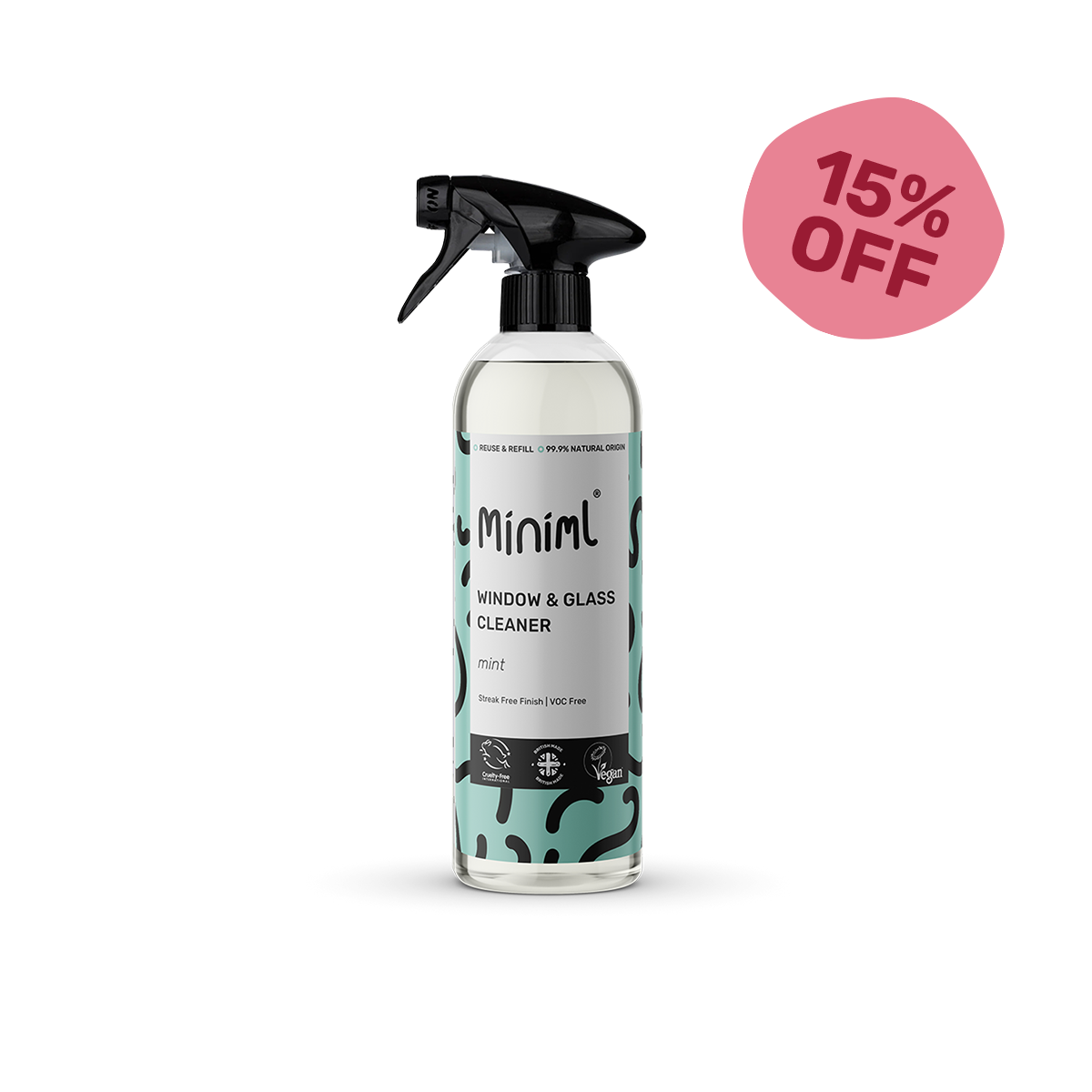 Window & Glass Cleaner - Mint